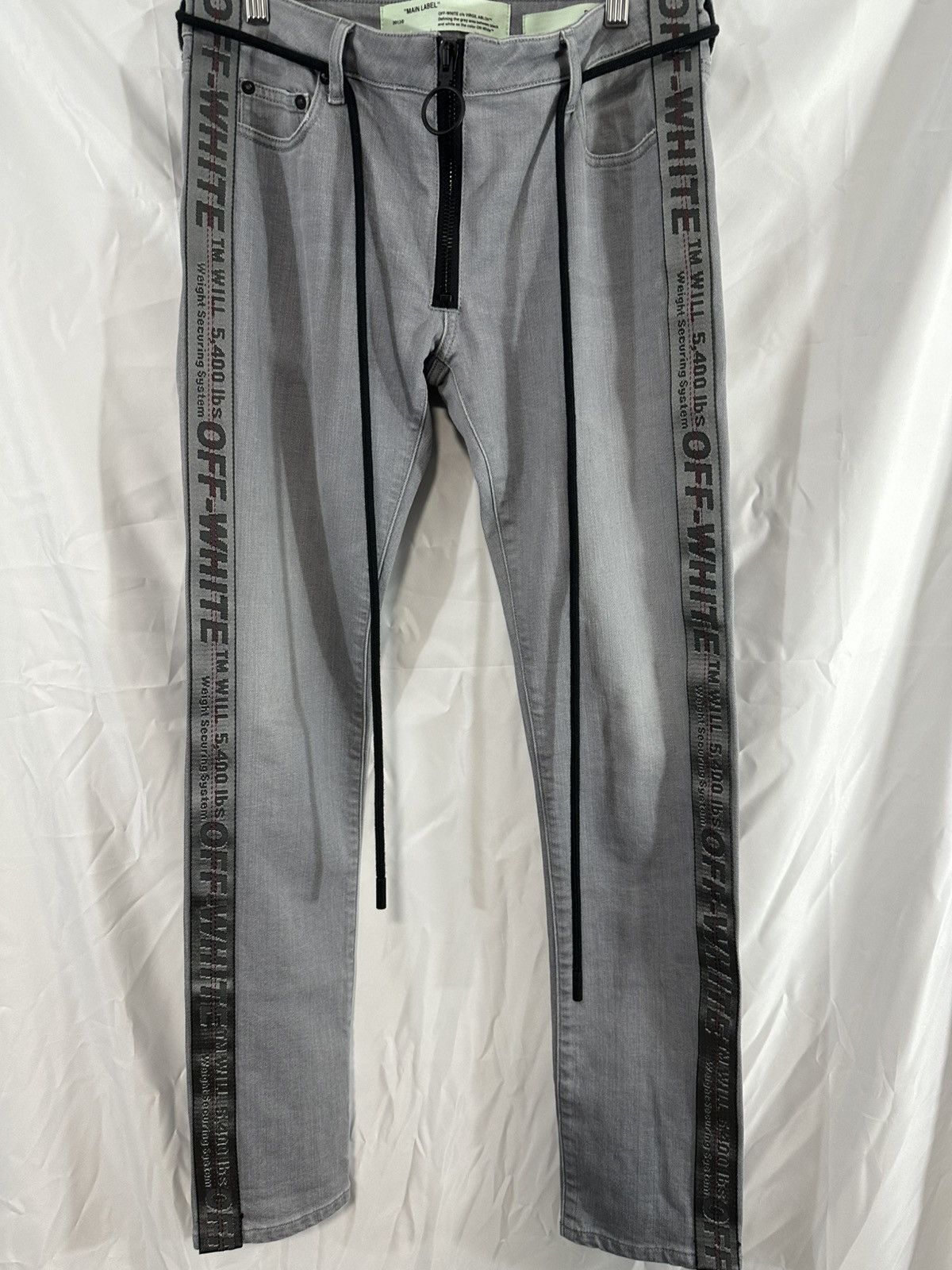 Off-White Off-White denim Silver Size US 31 - 3 Thumbnail