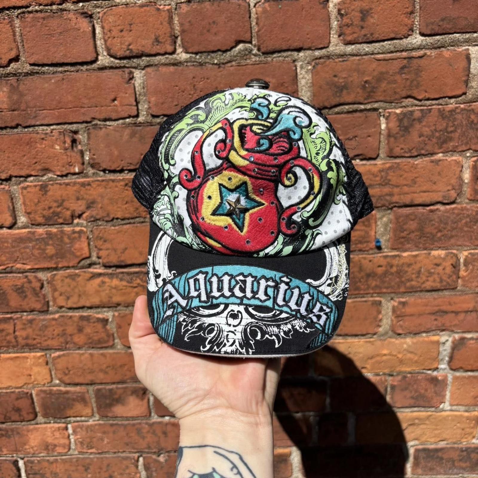 Designer four forty one Aquarius SnapBack tracker hat four 41 Size ONE SIZE - 1 Thumbnail
