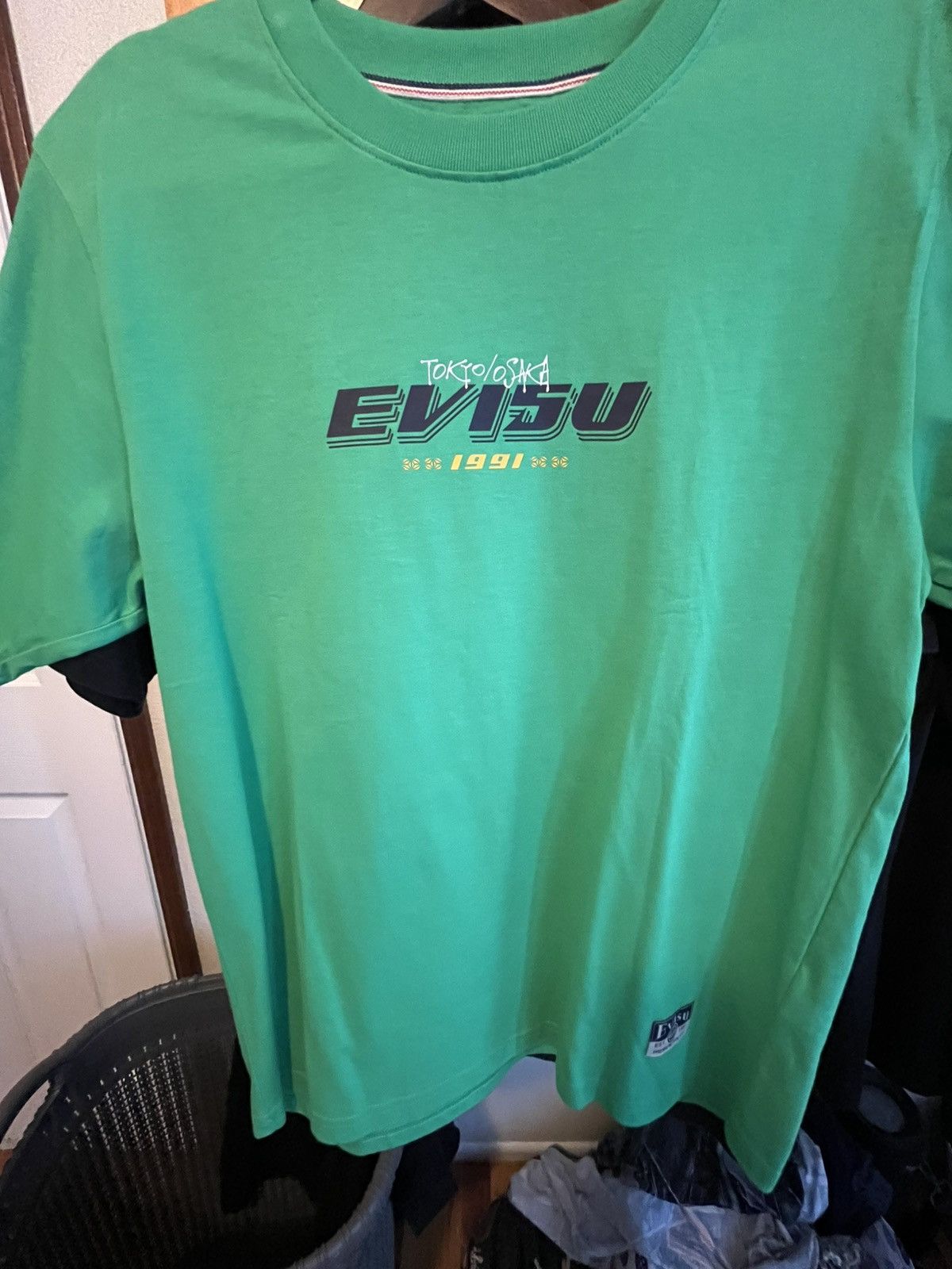 Evisu Evisu Jeans T shirt Size US L / EU 52-54 / 3 - 1 Thumbnail