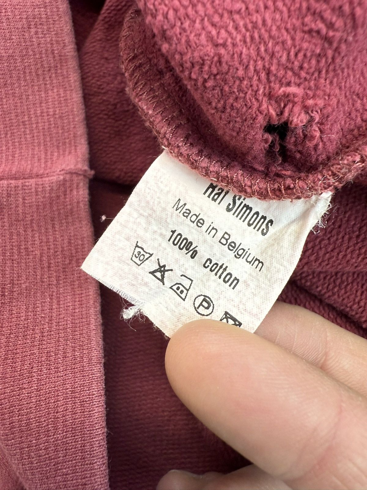 Raf Simons AW02 Raf Simons ‘Virginia Creeper’ Roots Front Graphic Red Crewneck Size US M / EU 48-50 / 2 - 5 Thumbnail