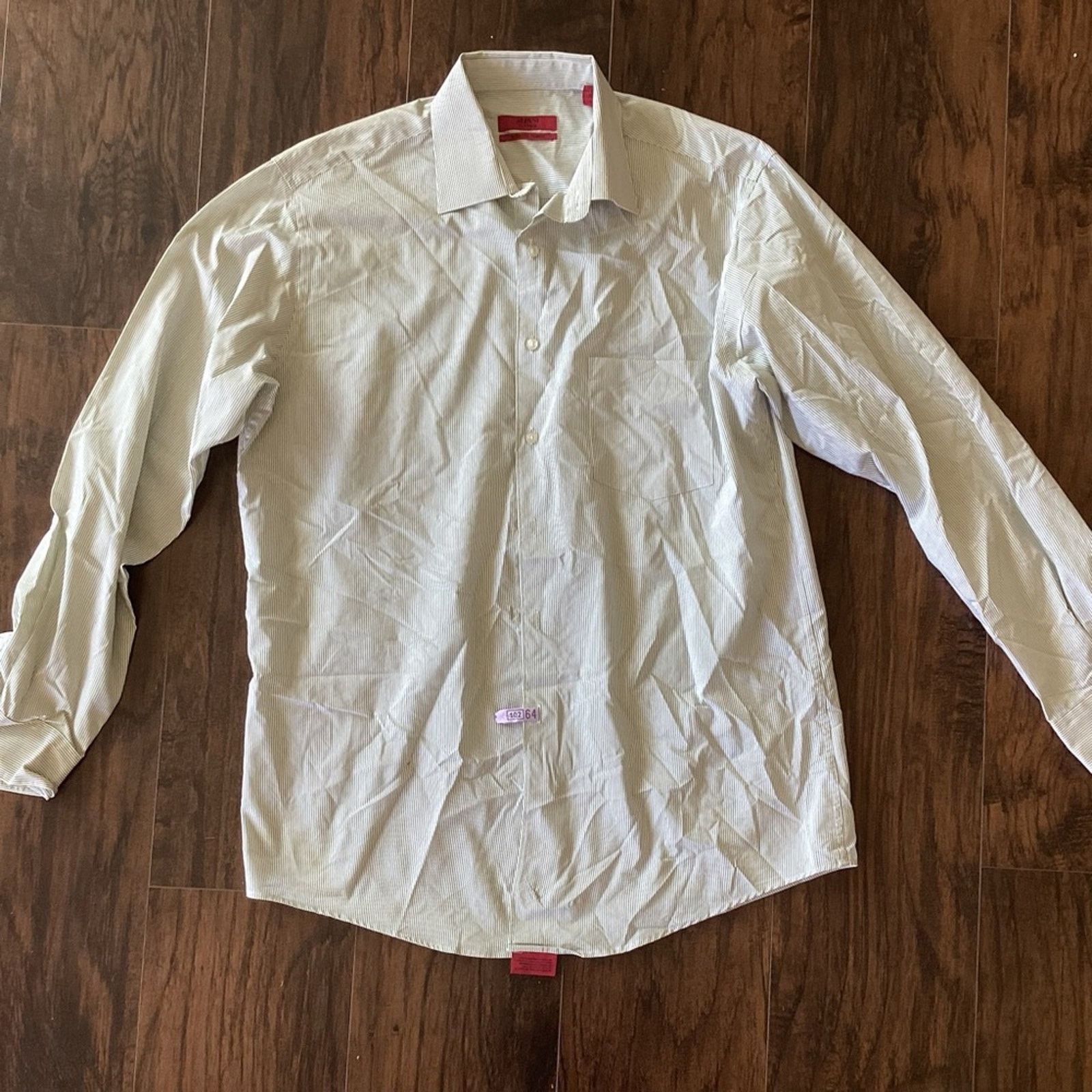 Alfani Alfani Fitted Button Down Size US M / EU 48-50 / 2 - 2 Thumbnail