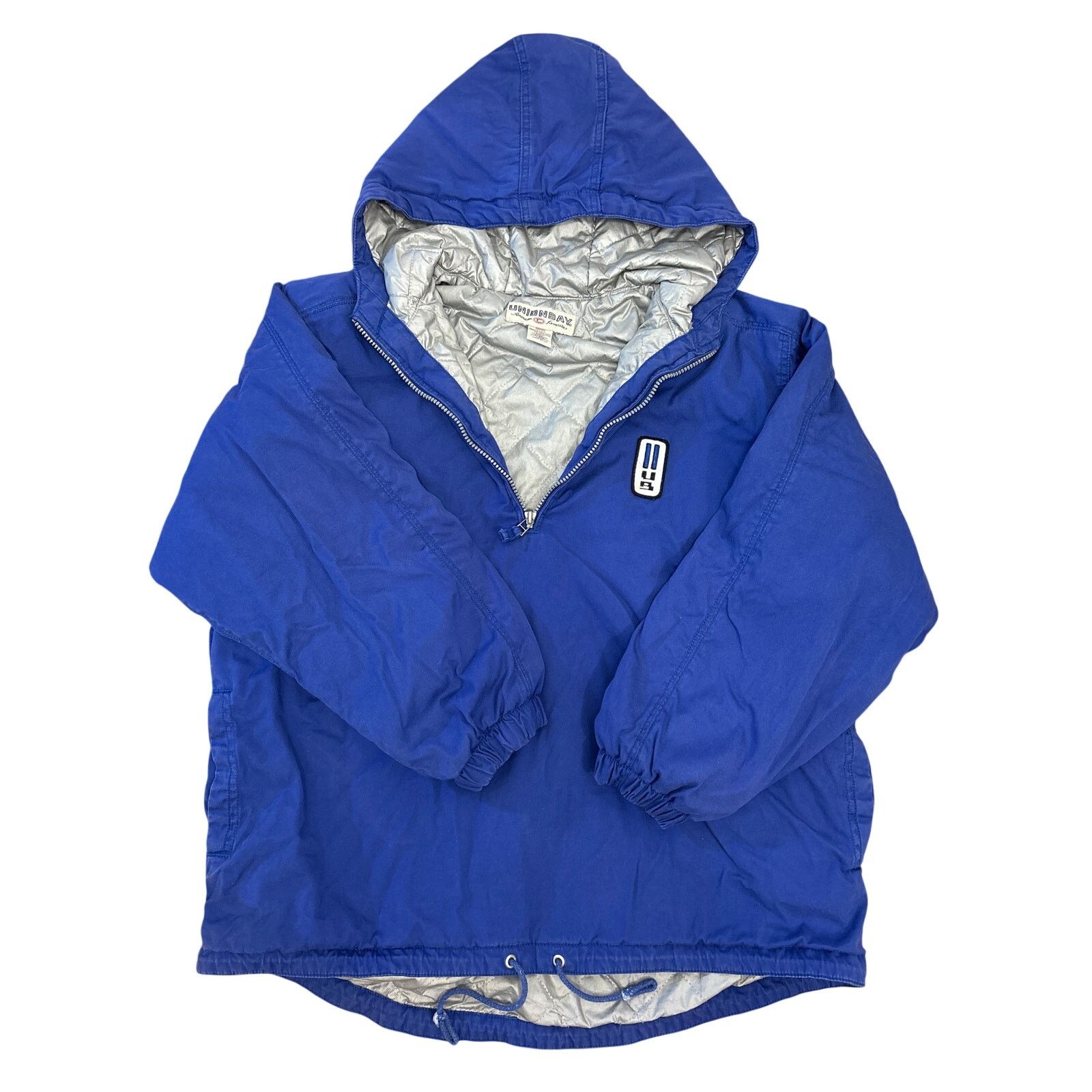 UNIONBAY Vintage Y2K Union Bay UB X-code 1/2 zip puffer rubber logo M Size US M / EU 48-50 / 2 - 7 Thumbnail