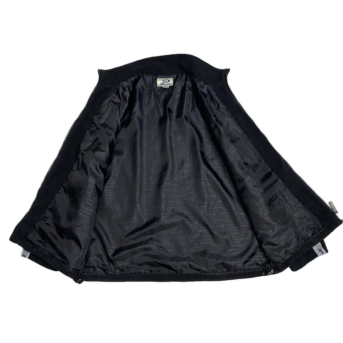 Japanese Brand Piko side tape reflect fleece zipper jacket Size US M / EU 48-50 / 2 - 7 Thumbnail