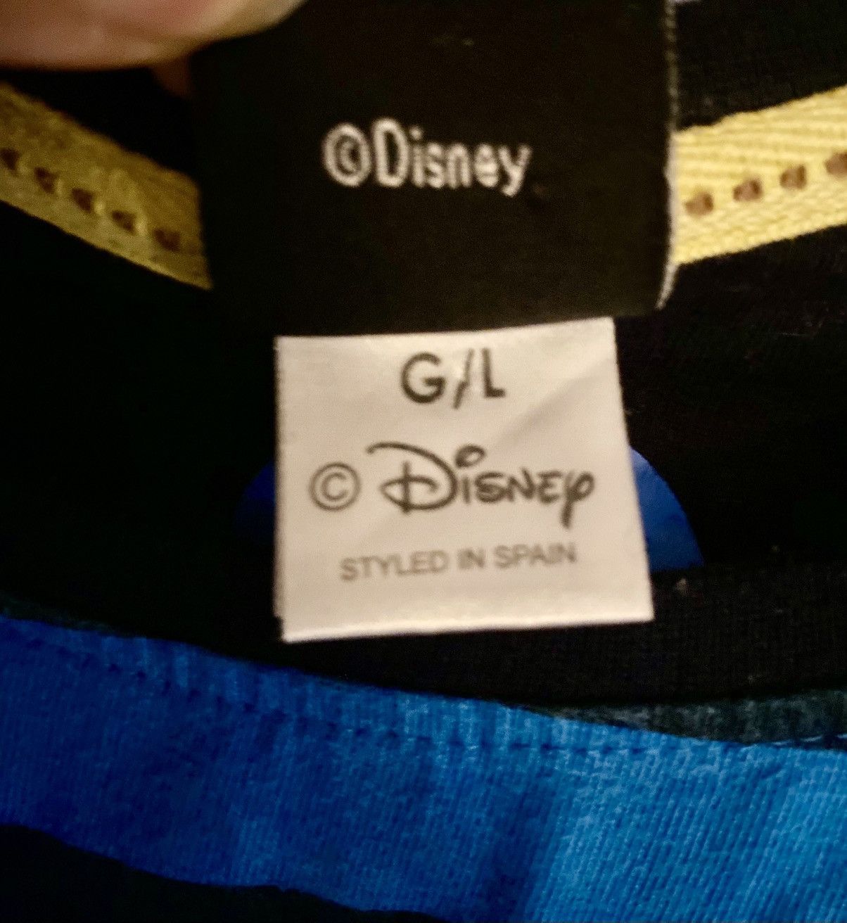 Disney DISNEY Long Sleeve Striped Tee with Cool Graphic Size US L / EU 52-54 / 3 - 4 Thumbnail