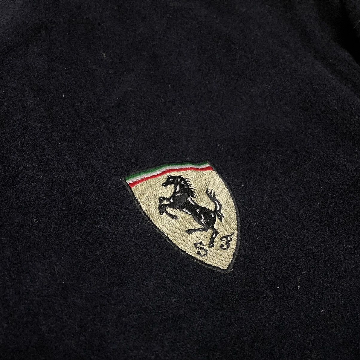 Ferrari Vintage Ferrari Wool Bomber Jacket Size US M / EU 48-50 / 2 - 4 Thumbnail