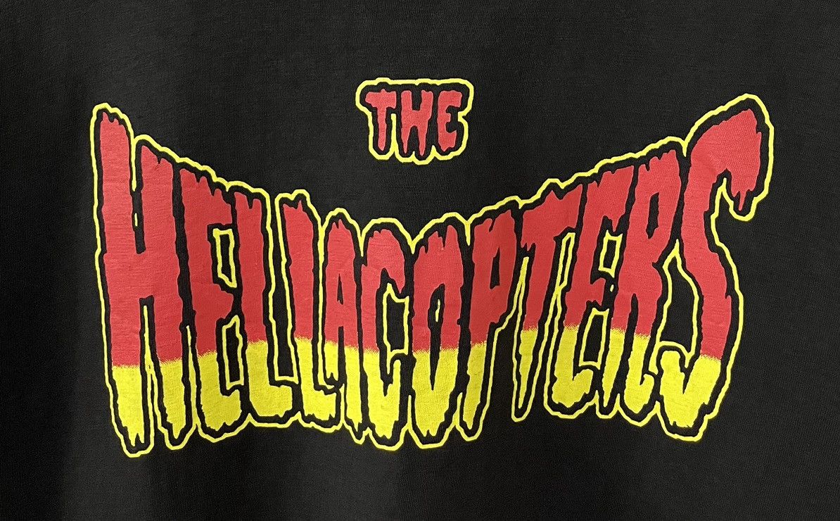 Band Tees VINTAGE 90s THE HELLACOPTERS TOUR GARAGE ROCK BAND TSHIRT Size US L / EU 52-54 / 3 - 7 Thumbnail