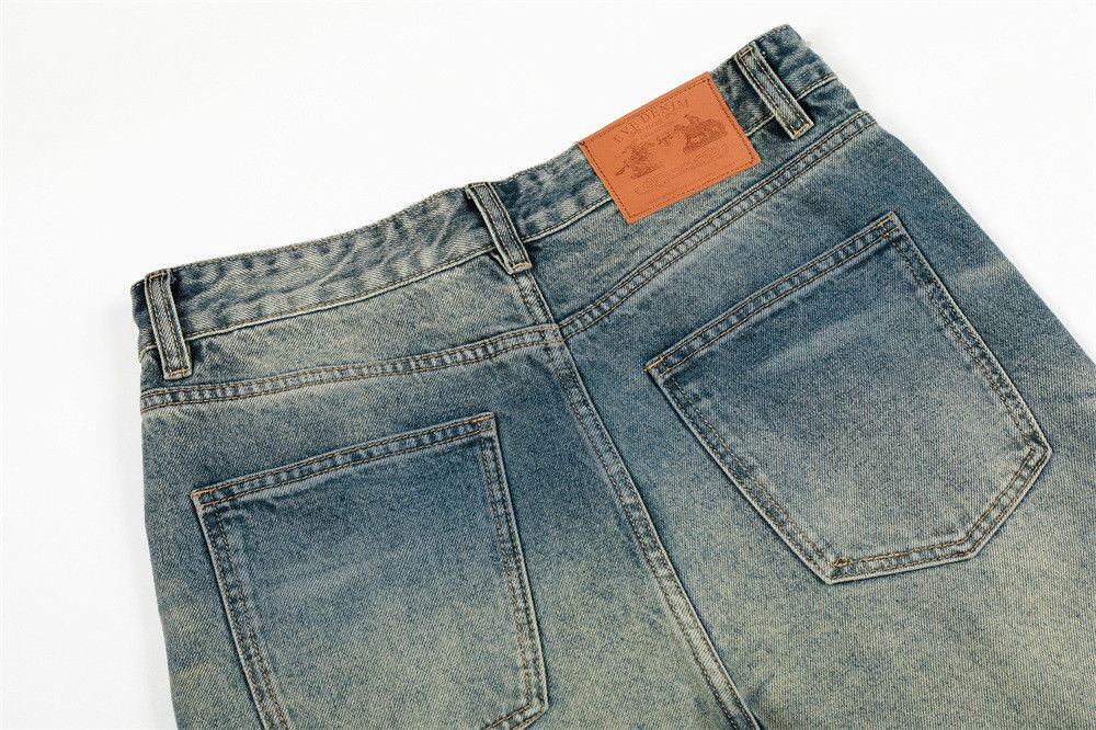 Vintage Men's Heavy-Wash Gradient Denim Jeans Size US 32 / EU 48 - 6 Thumbnail