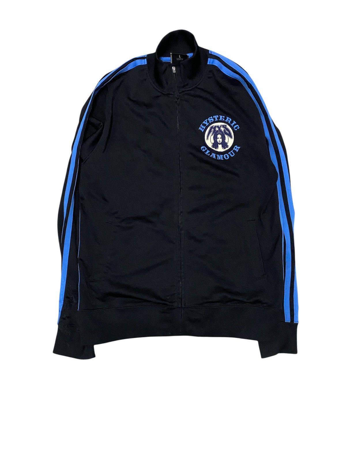 Hysteric Glamour 1990s Embroidered logo track Jacket Size US L / EU 52-54 / 3 - 1 Thumbnail