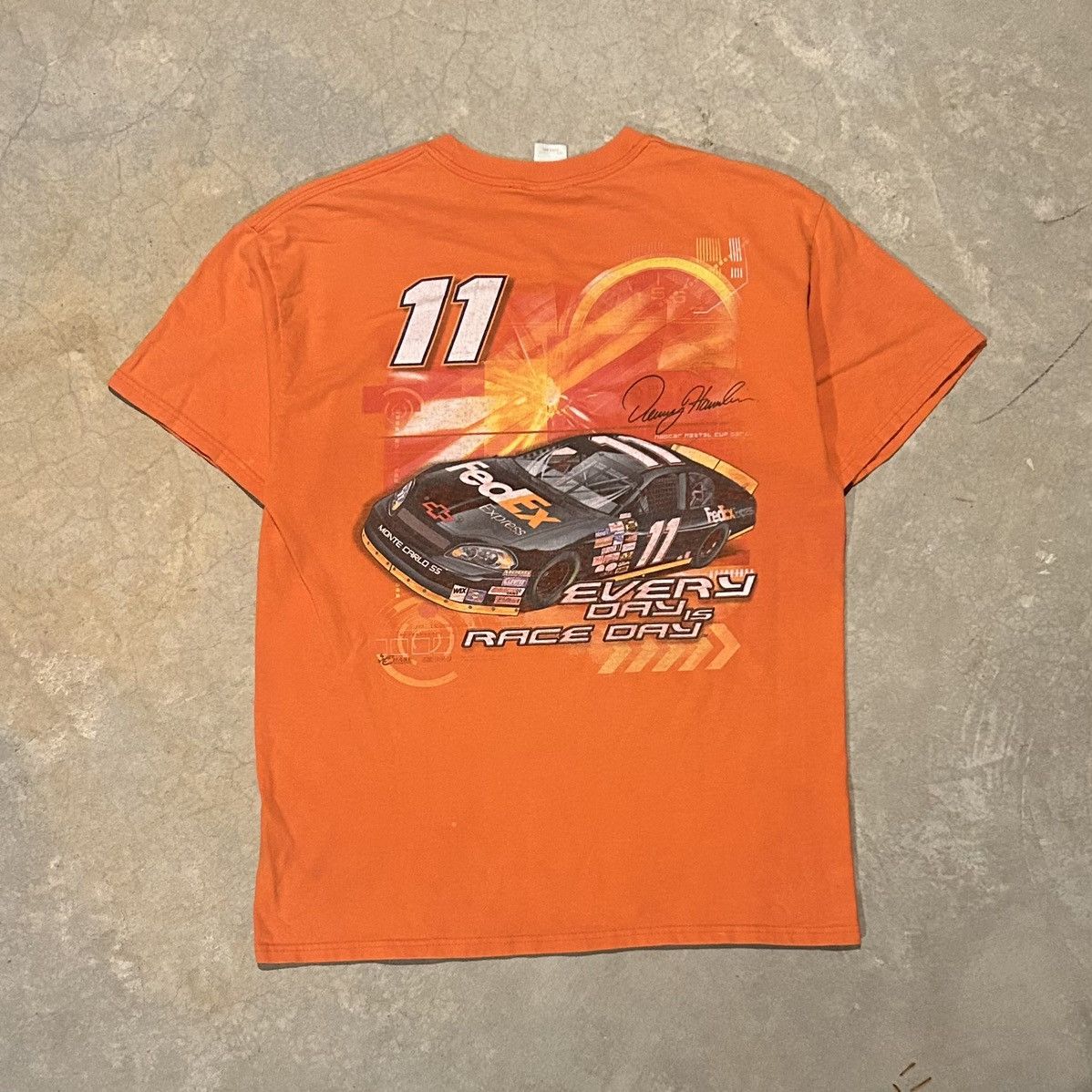 NASCAR × Vintage Crazy Vintage Y2K Nascar FedEx Racing Tee Size US L / EU 52-54 / 3 - 5 Thumbnail