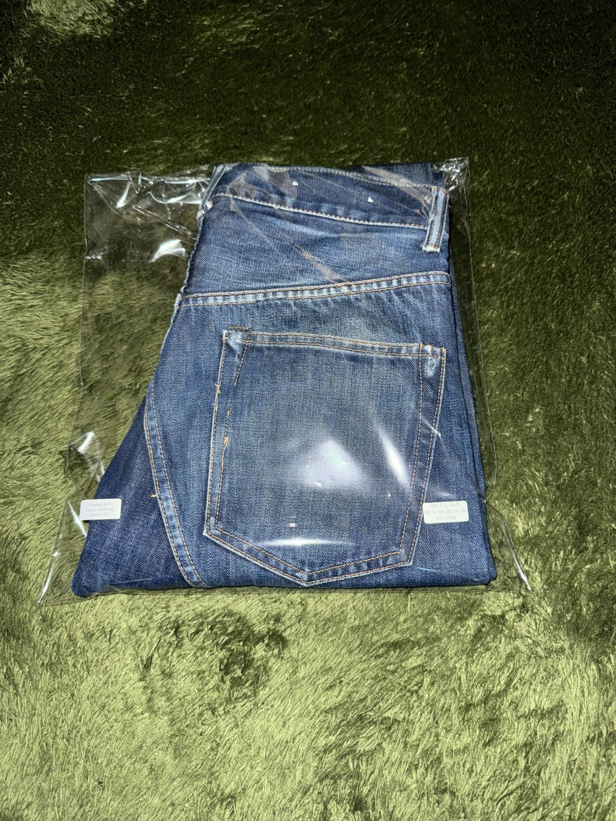MasterPiece Masterpiece Made in Japan Button-Fly Selvedge Denim Pants Size US 27 - 12 Thumbnail