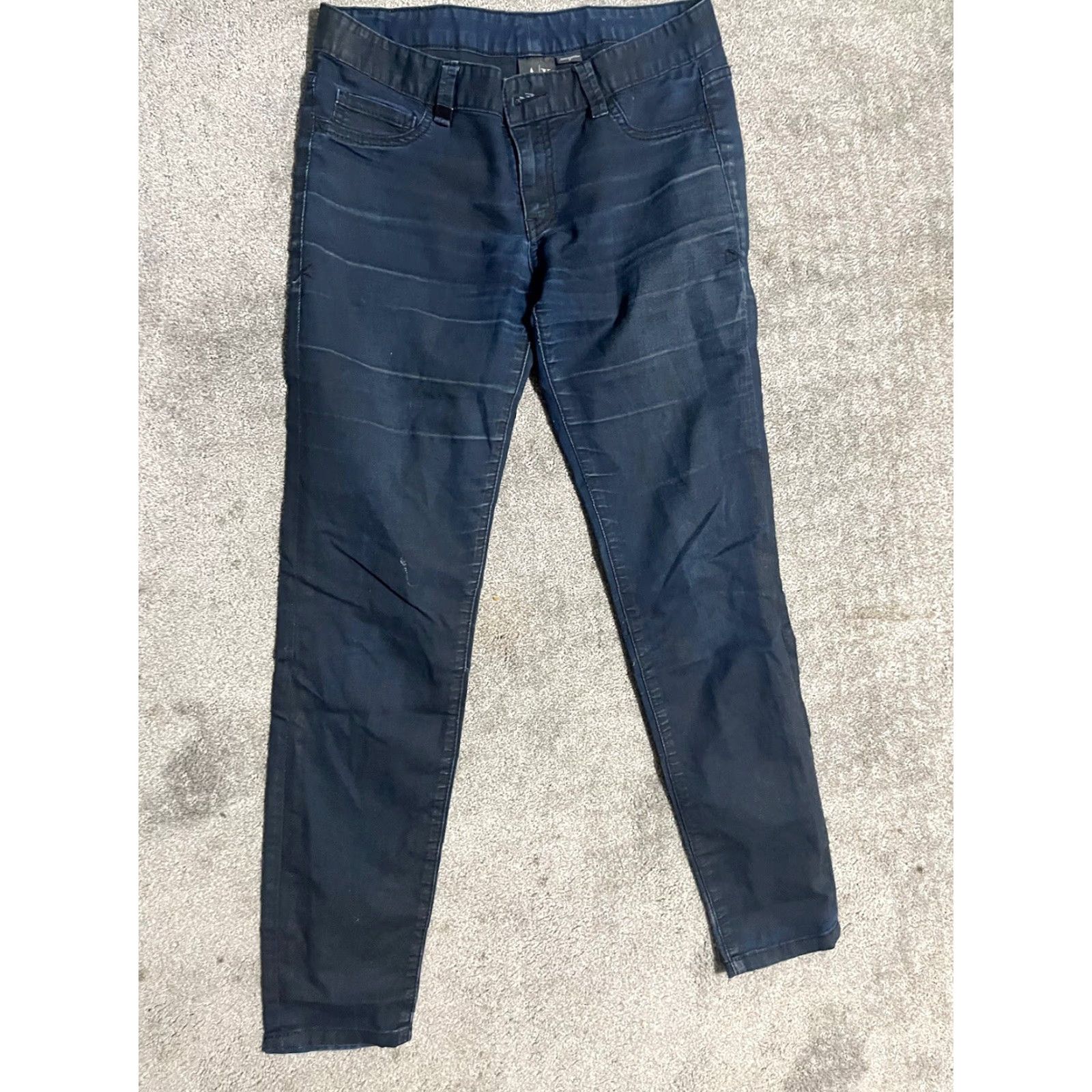 Armani Exchange Armani Exchange Women's Skinny Dark Wash Size 8 Jeans Size 30" / US 8 / IT 44 - 3 Thumbnail