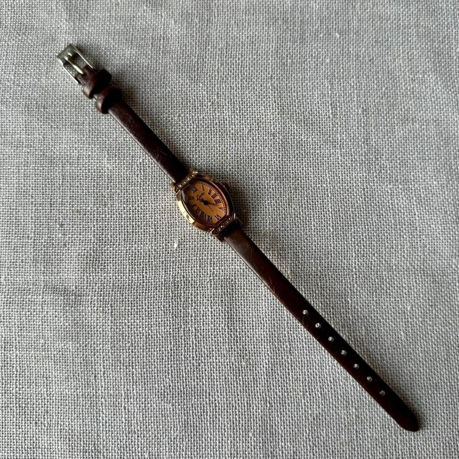 Other Brown leather brass vintage style MENS Size ONE SIZE - 3 Thumbnail
