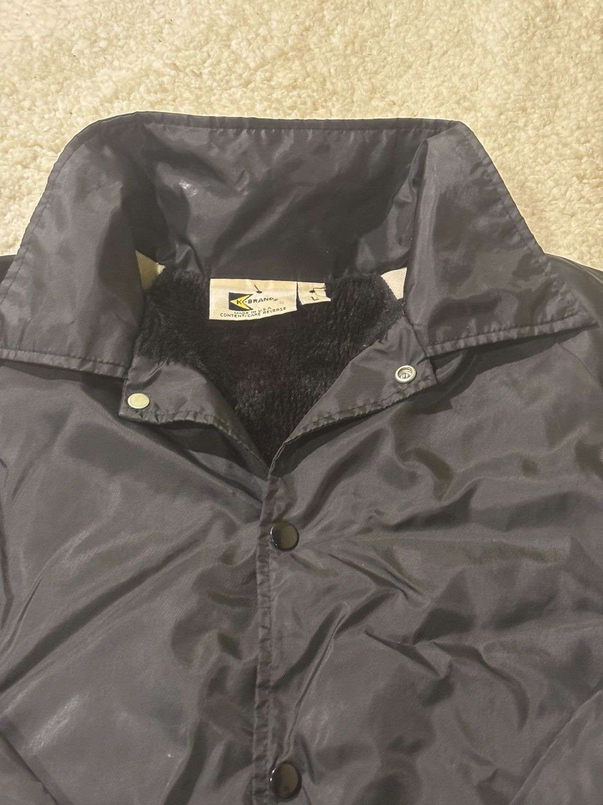 Other Black windbreaker jacket1503 Size L / US 10 / IT 46 - 2 Thumbnail