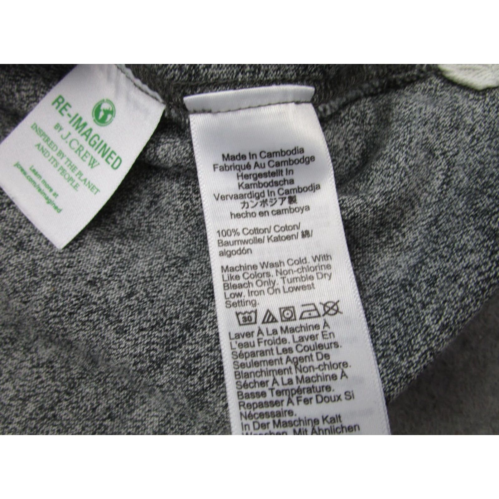 J.Crew J.Crew Oarsmen Sweatshirt Mens M Gray 1/4 Zip Mock Neck Pullover Cotton Knit Shirt Mens M Gray 1/4 Zip Mock Neck Pullover Cotton Knit Size US M / EU 48-50 / 2 - 6 Thumbnail