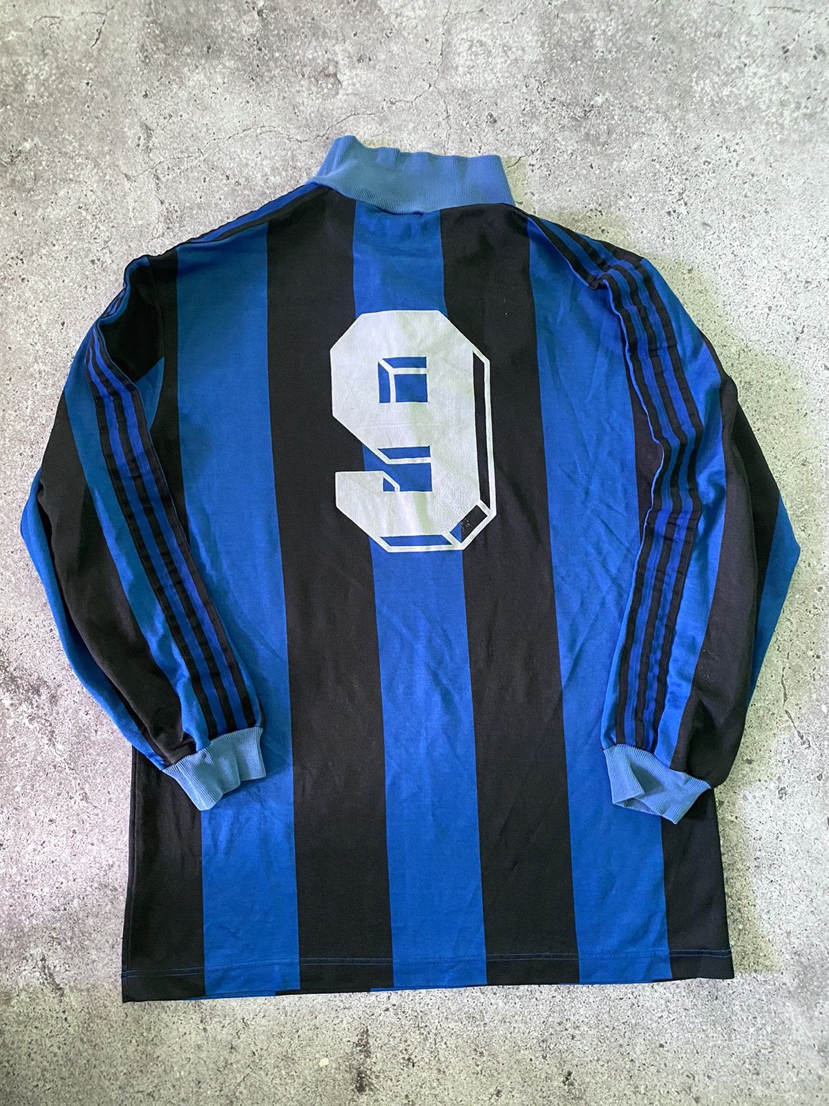 Adidas Vintage 80s Adidas Soccer Jersey Long Sleeve #9 Prims-Sport Size US L / EU 52-54 / 3 - 7 Thumbnail