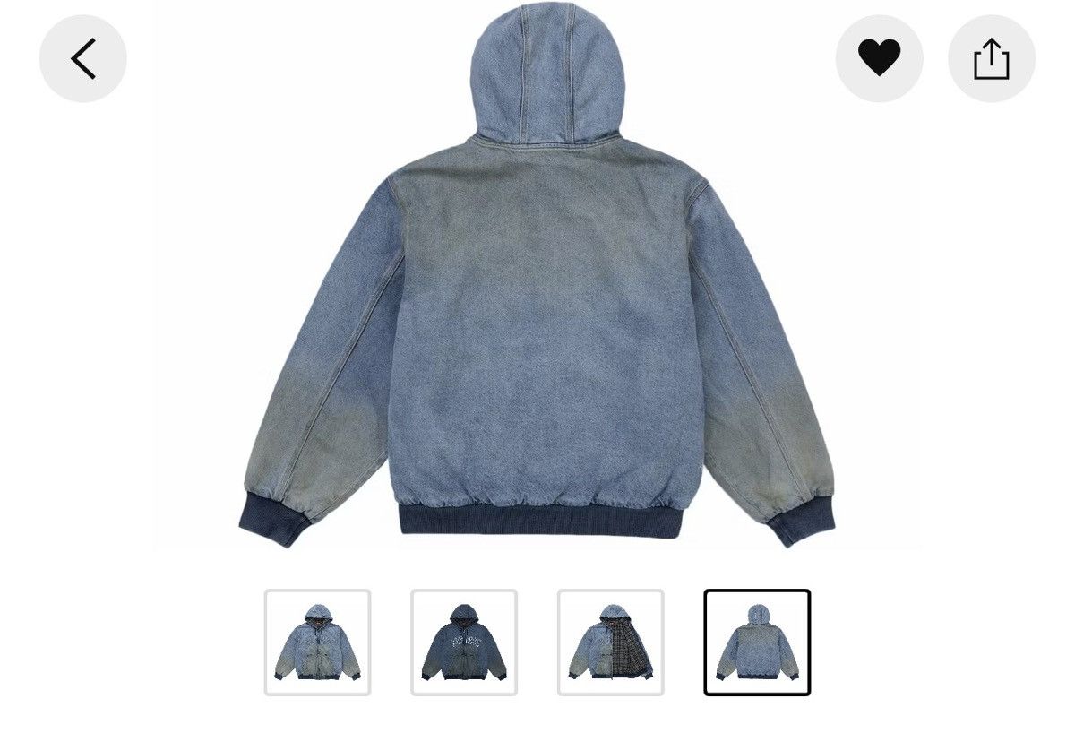Supreme Supreme denim work jacket Size US M / EU 48-50 / 2 - 4 Thumbnail