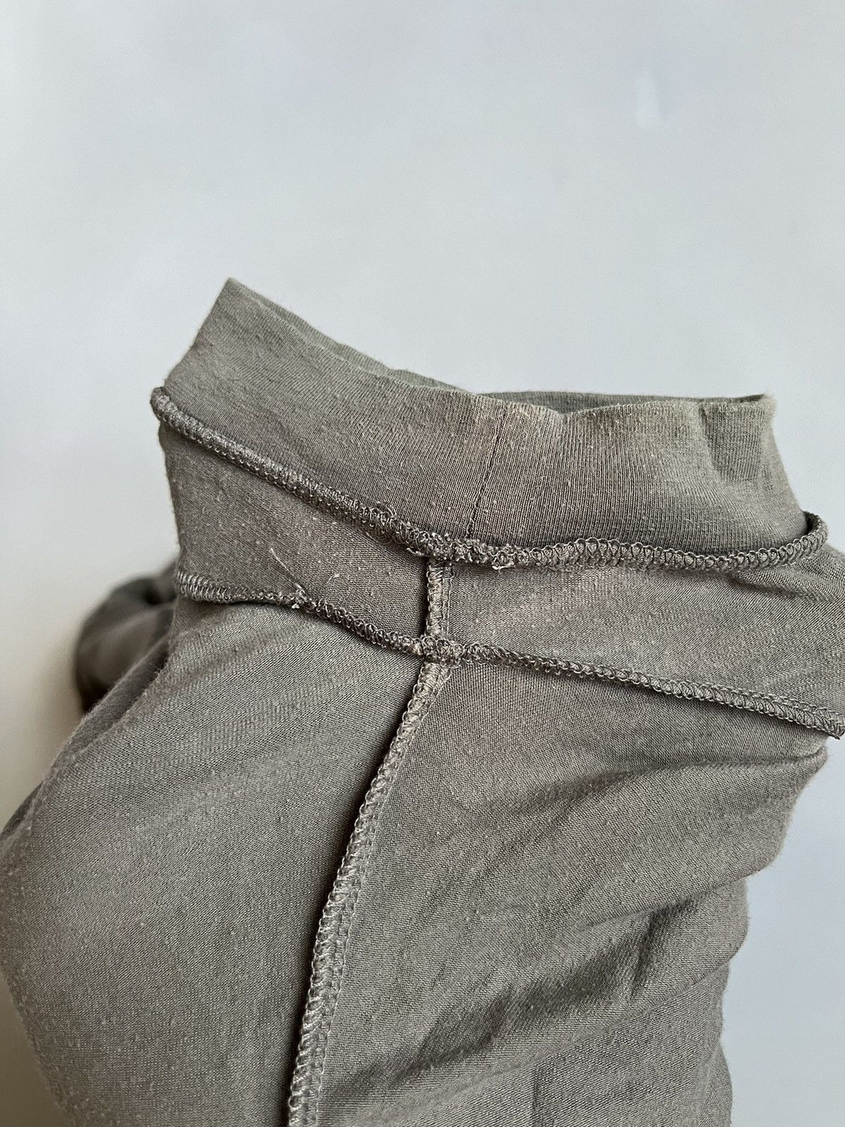 Brunello Cucinelli Brunello Cucinelli Grey Cotton Asymmetrical Sleeveless Dress Size XS / US 0-2 / IT 36-38 - 20 Thumbnail