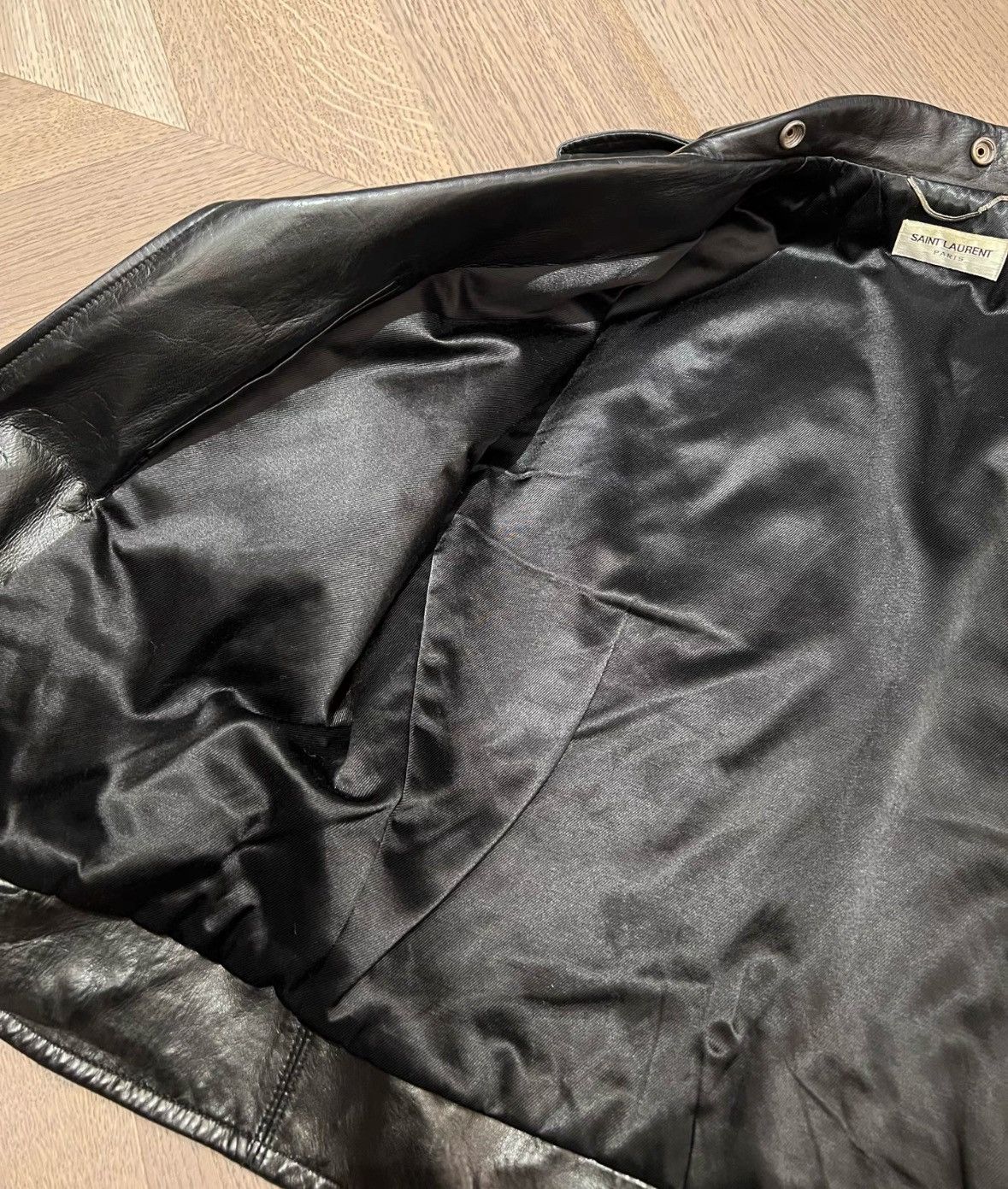 Saint Laurent Paris SaintLaurent AW15 Leather Jacket 2412-Nextarrow Size US M / EU 48-50 / 2 - 6 Thumbnail