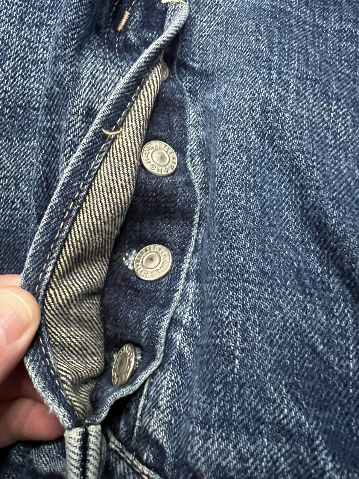 Other Iron HR MARKET Made in Japan Selvedge Jeans Denim Size US 32 / EU 48 - 8 Thumbnail