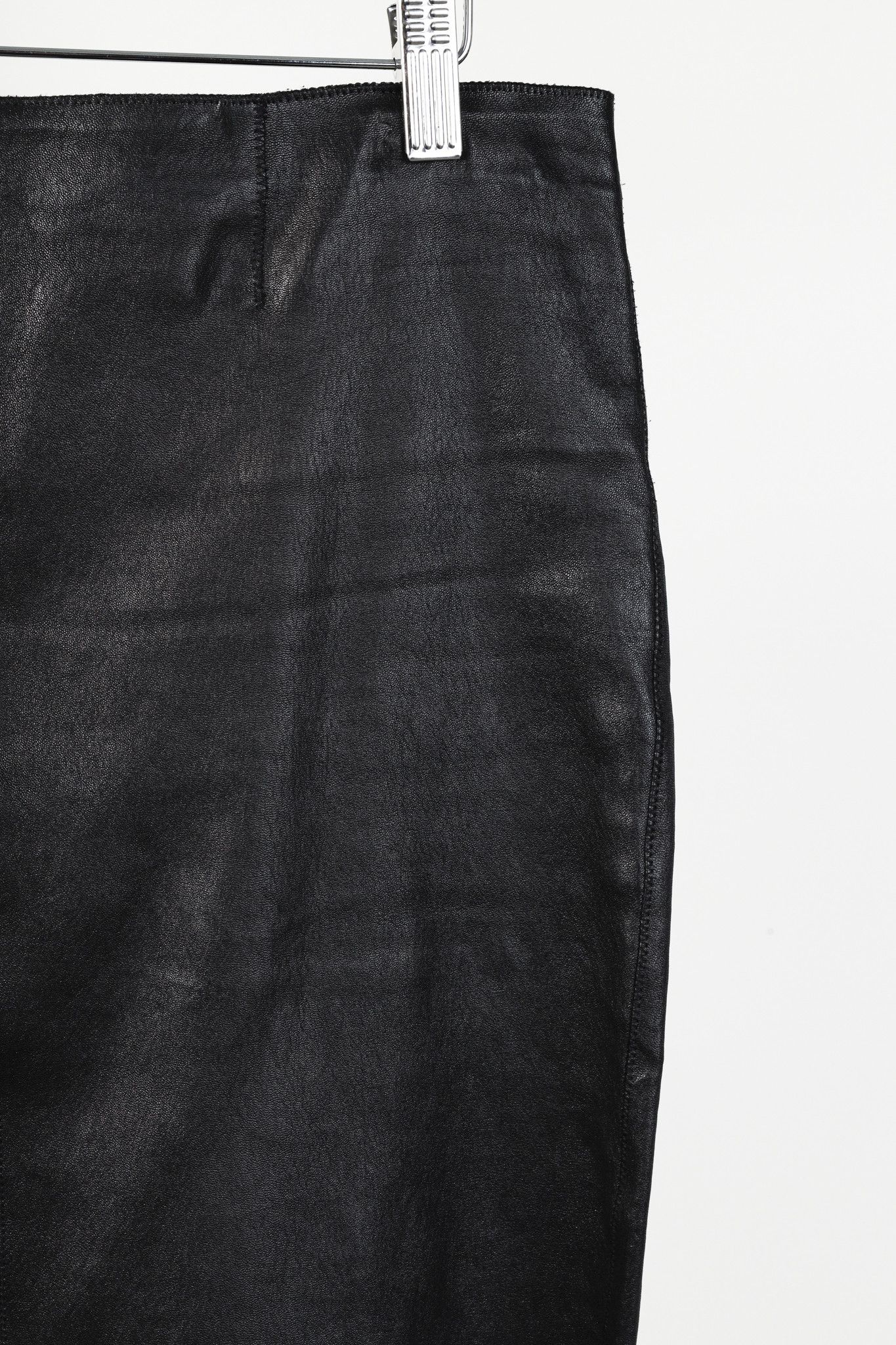 Marie Saint Pierre Marie Saint Pierre Anik Leather Pencil Skirt Size 31" - 4 Thumbnail
