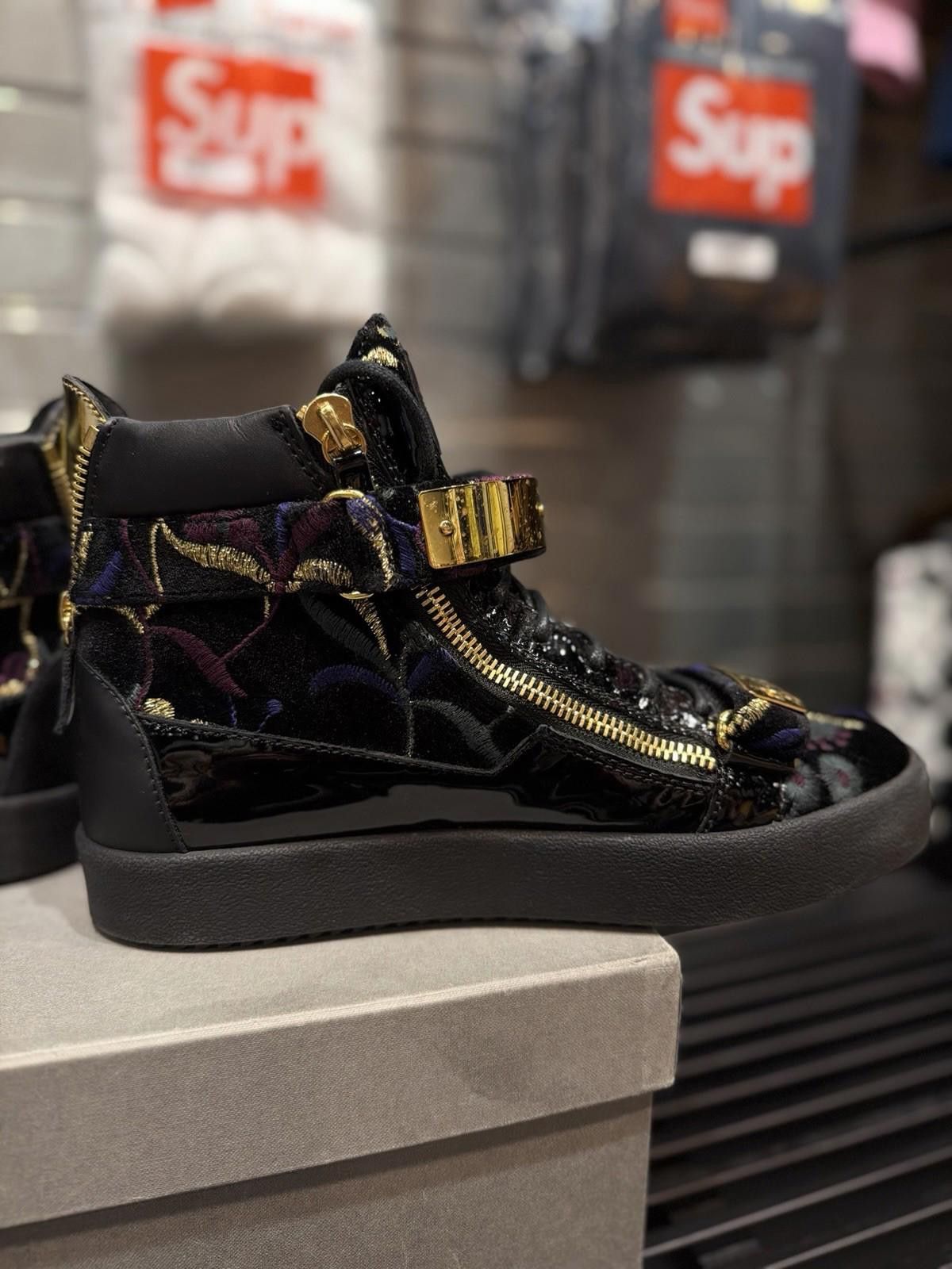 Giuseppe Zanotti Guissepe Zanotti Mens High-Top Shoes Size EU44 US11 $995 Size US 11 / EU 44 - 7 Thumbnail