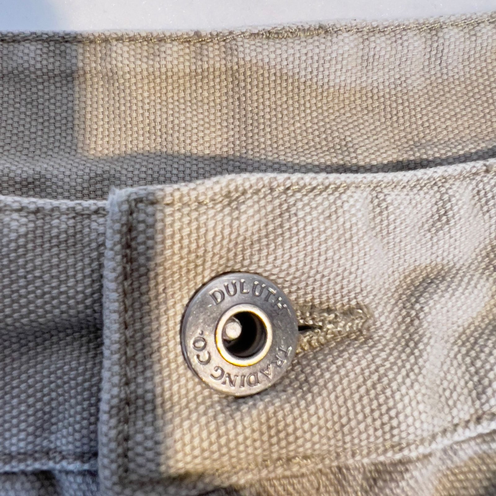 Duluth Trading Company Duluth Trading Co Firehouse Canvas Jeans Mens 40W 30L Gusset Size US 38 / EU 54 - 13 Thumbnail