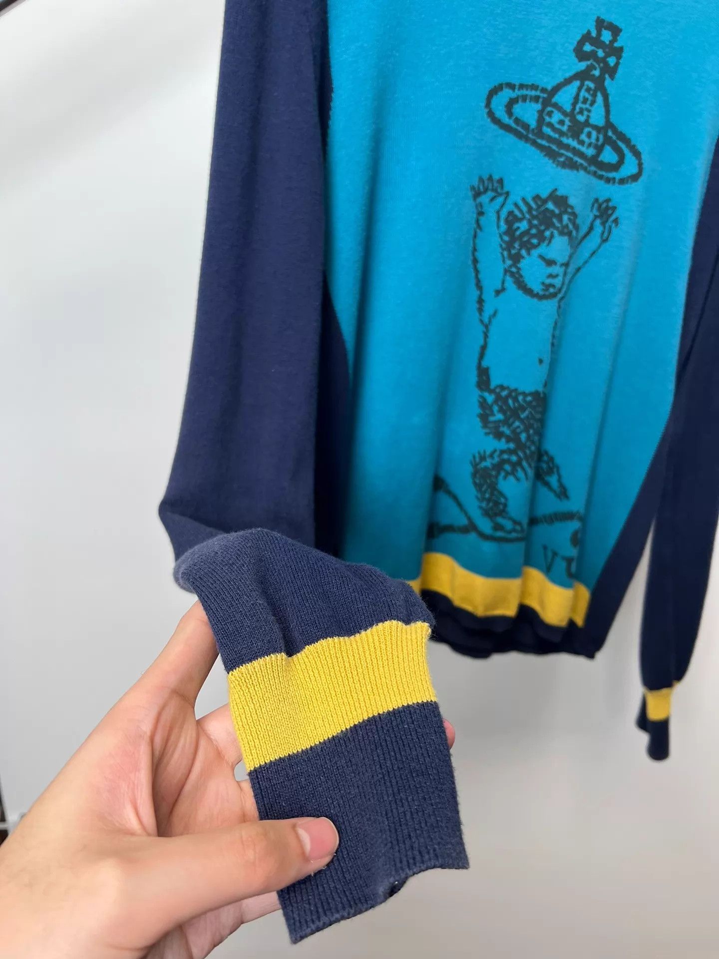 Vivienne Westwood Vivienne Westwood small figure knit sweater Size XS / US 0-2 / IT 36-38 - 5 Thumbnail