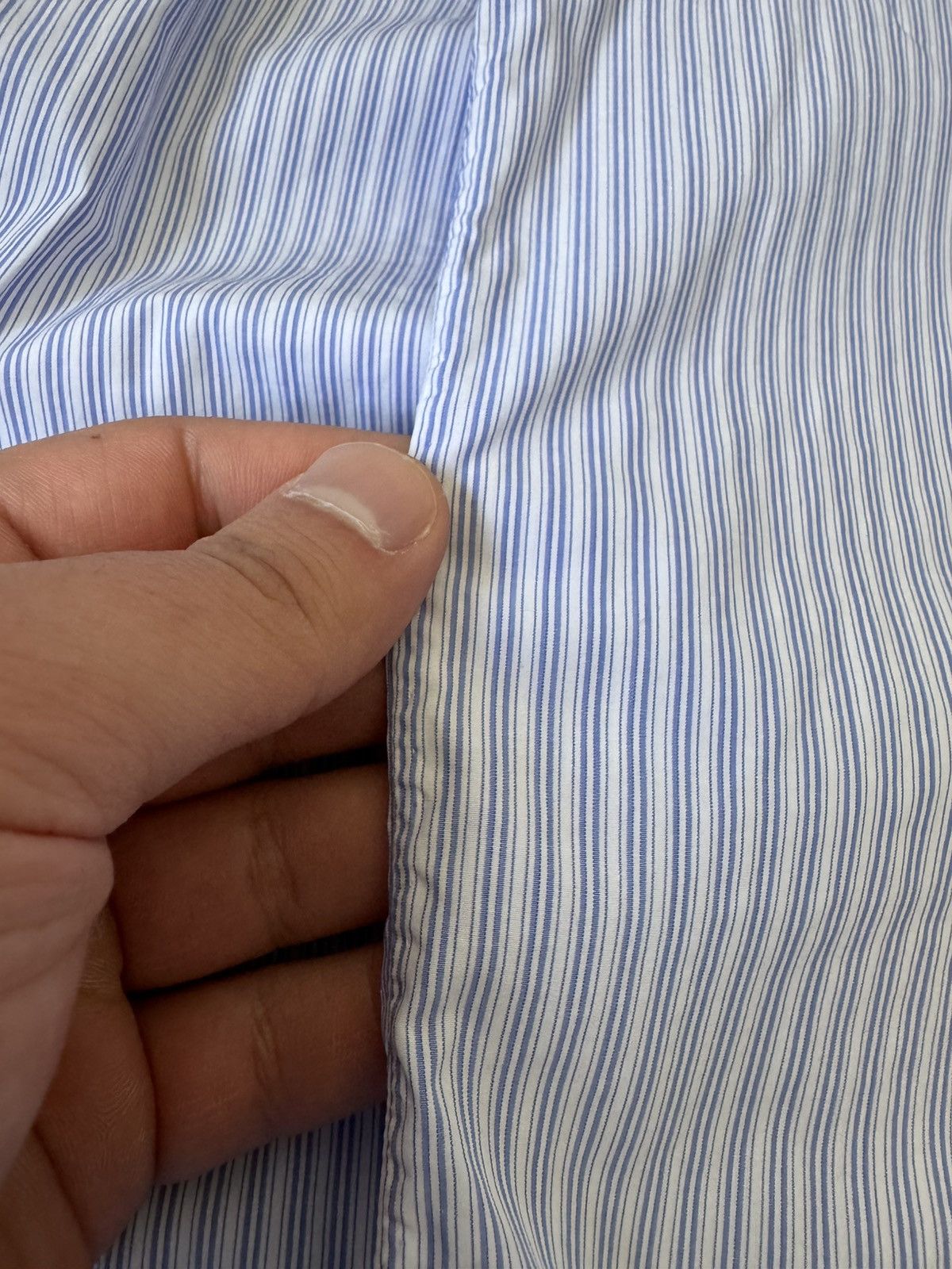 Kiton Kiton Striped Button Up Shirt Size US L / EU 52-54 / 3 - 3 Thumbnail