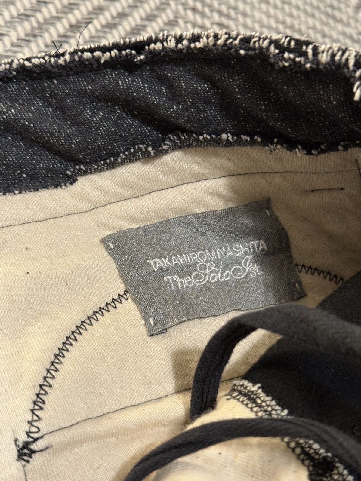 Takahiromiyashita The Soloist. TAKAHIROMIYASHITA TheSoloIst. Cut-Off Half Pants Size US 30 / EU 46 - 4 Thumbnail