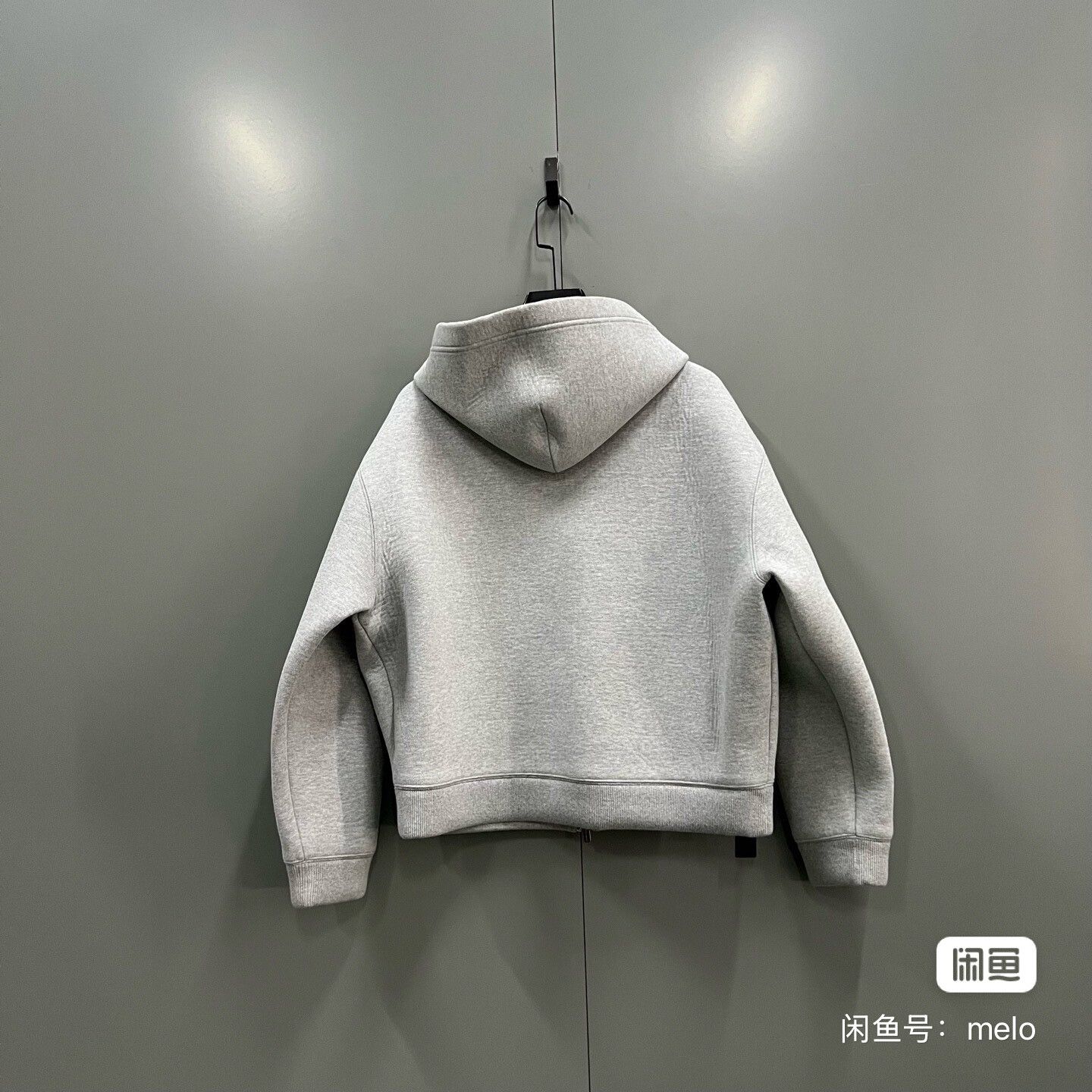 Miu Miu MiuMiu Hooded Sweatshirt in Gray Color. Size US S / EU 44-46 / 1 - 2 Thumbnail