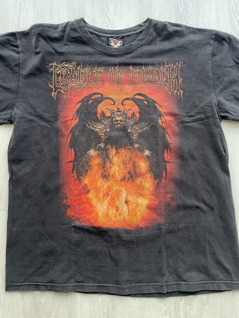 Vintage VINTAGE CRADLE OF FILTH BAND TEE Size US XL / EU 56 / 4 - 1 Thumbnail