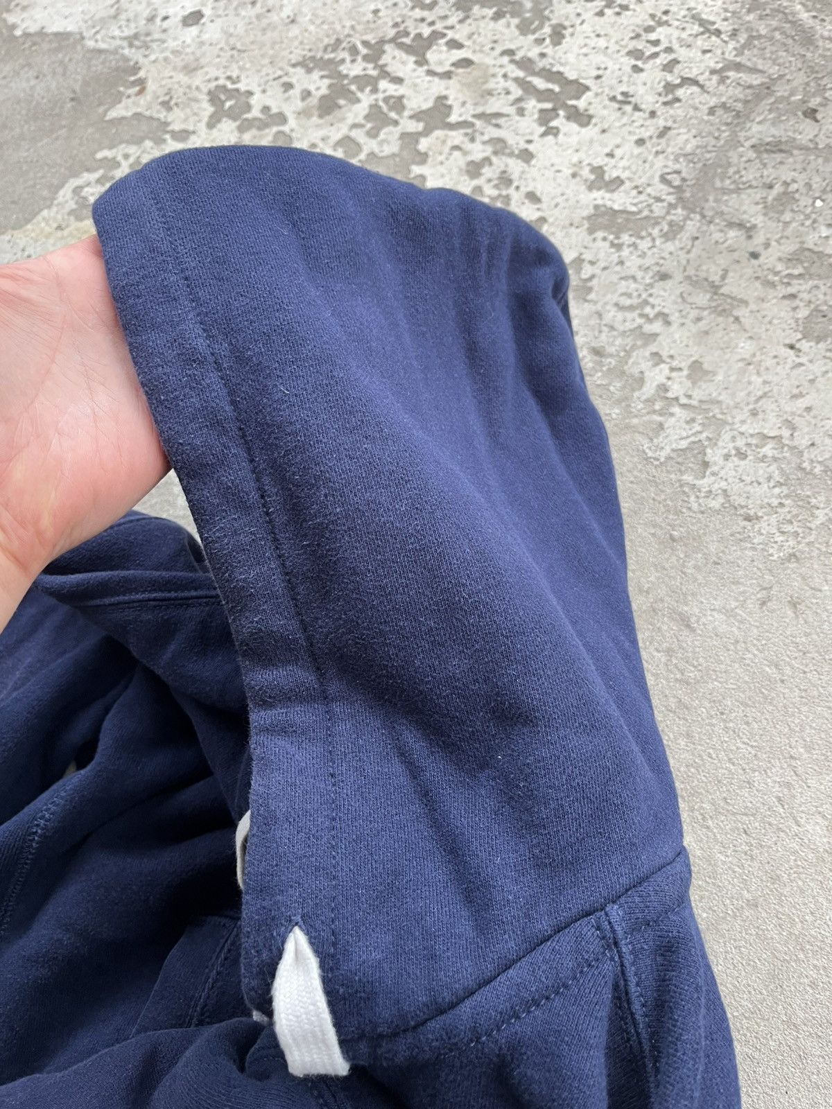 Polo Ralph Lauren × Vintage Vintage Polo Ralph Lauren Cotton Zip Up Faded Hoodie Blue Size US M / EU 48-50 / 2 - 15 Thumbnail