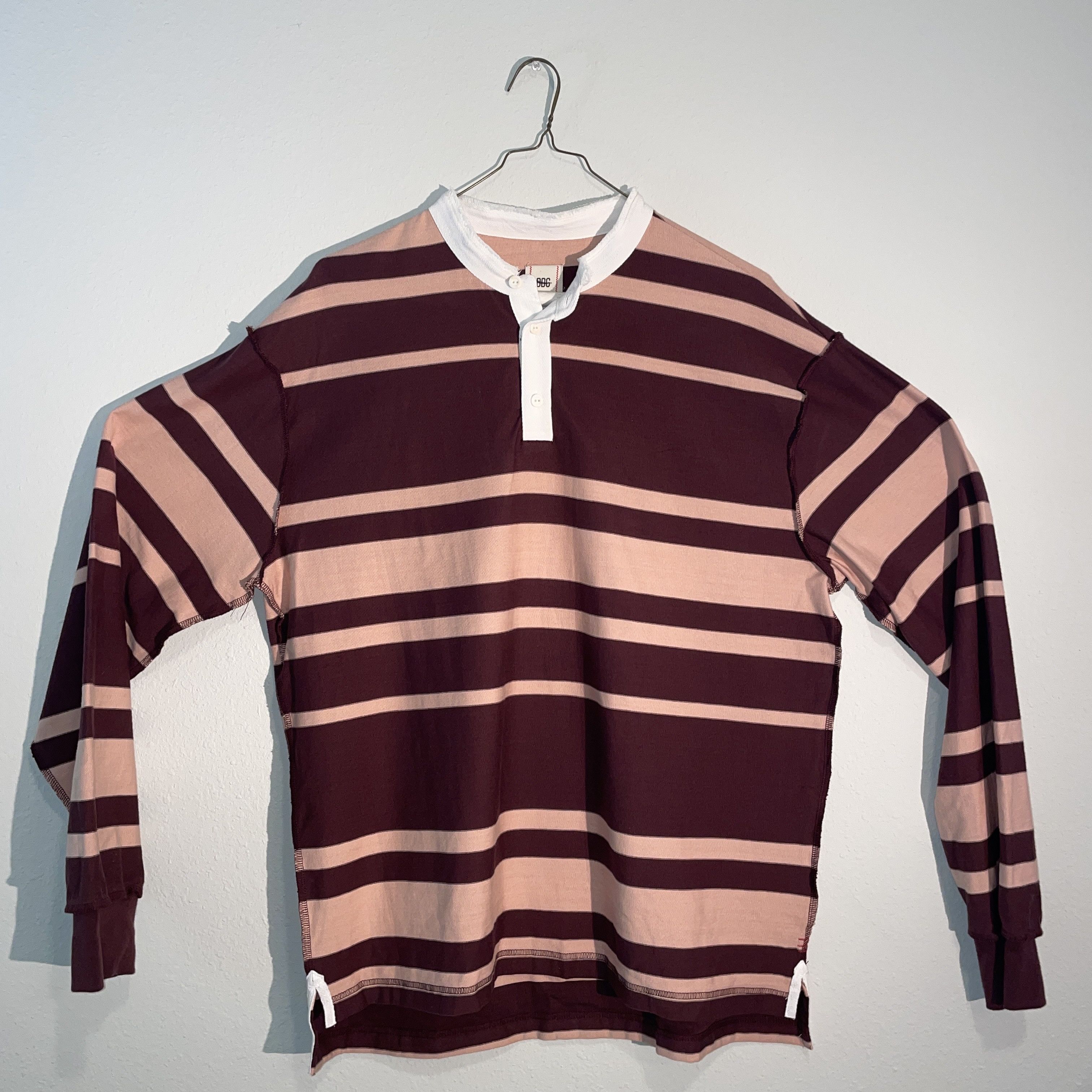 Bdg BDG striped Rugby longsleeve Large Size US L / EU 52-54 / 3 - 1 Thumbnail