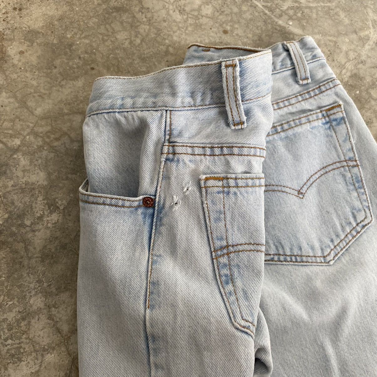 Levi's Vintage 1994 Levis 501 Released Hem Light Blue Denim Jeans Size US 30 / EU 46 - 15 Thumbnail