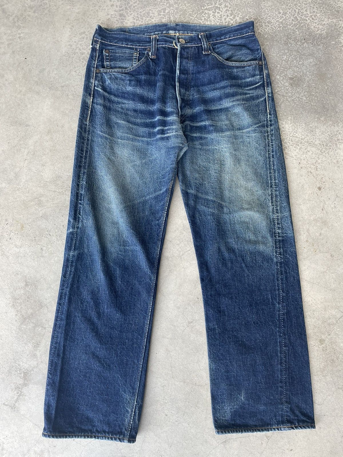 Warehouse Japanese Brand Warehouse Selvage Denim Size US 33 - 3 Thumbnail
