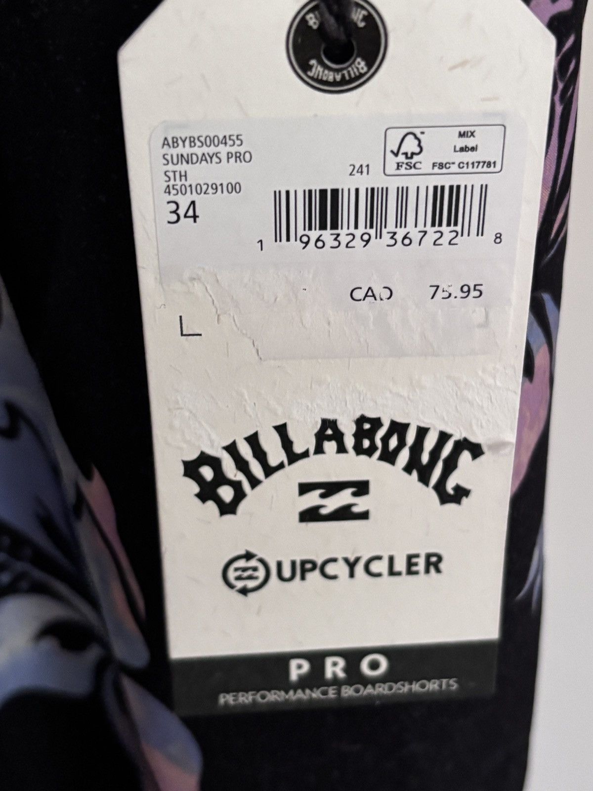 Billabong Billabong Sundays Pro Boardshorts Size US 34 / EU 50 - 8 Thumbnail