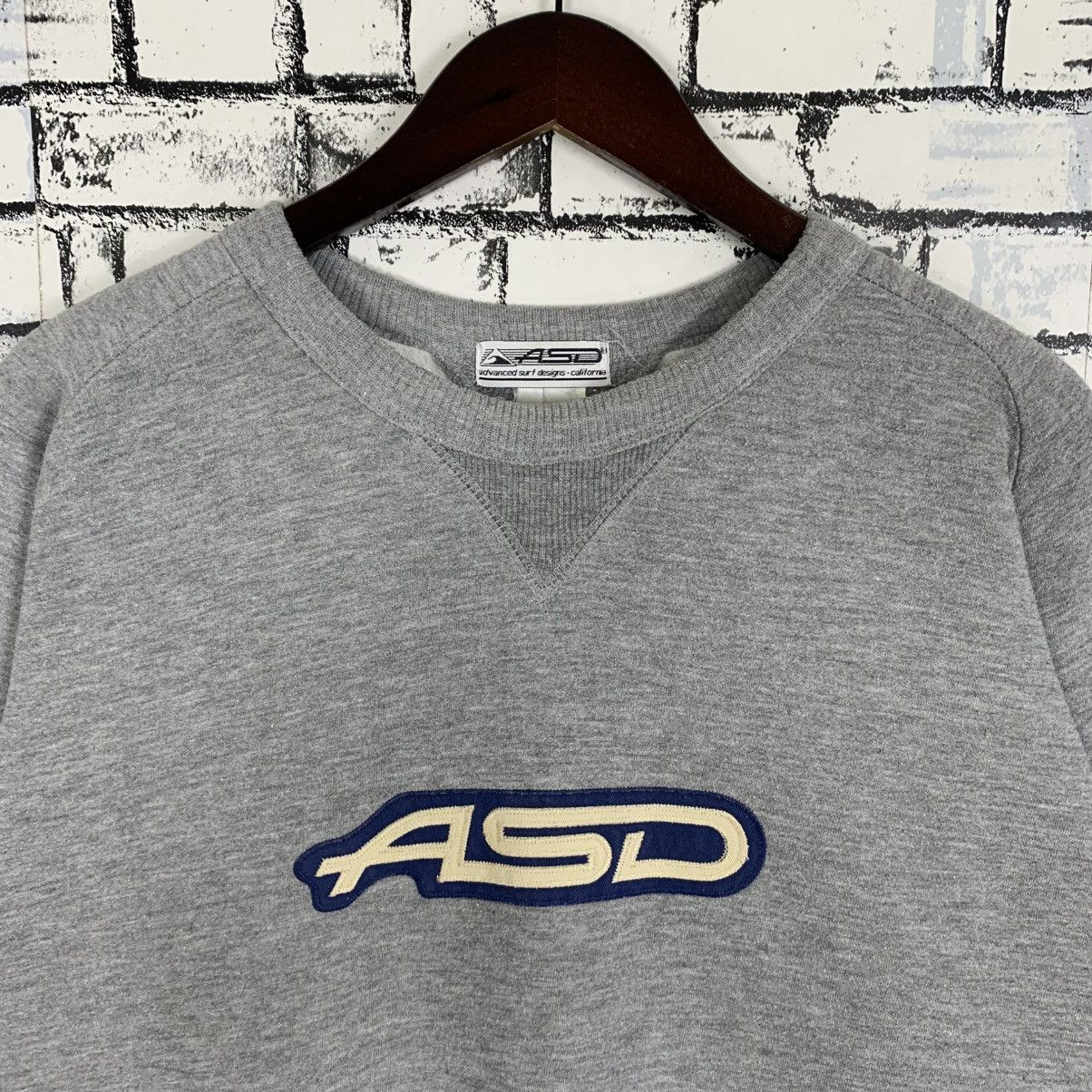 Designer × Vintage ASD Advanced Surf Design California ASD Sweatshirt Crewneck Size US L / EU 52-54 / 3 - 3 Thumbnail