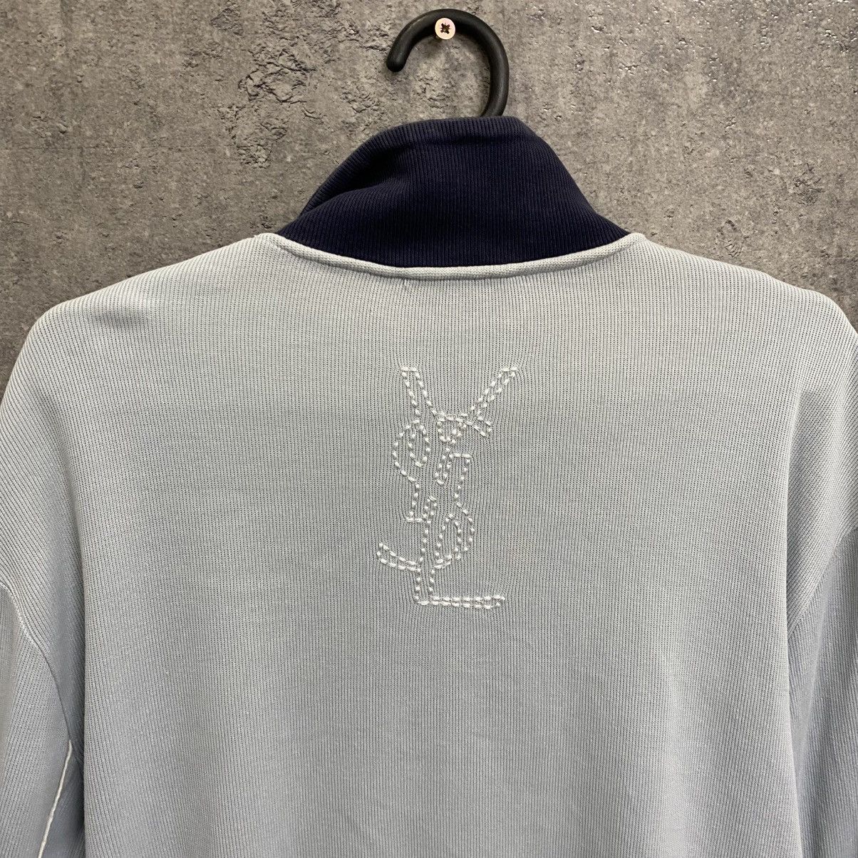 Yves Saint Laurent Vintage Yves Saint Laurent Sweatshirt Zip Up Jumper YSL Size US L / EU 52-54 / 3 - 10 Thumbnail