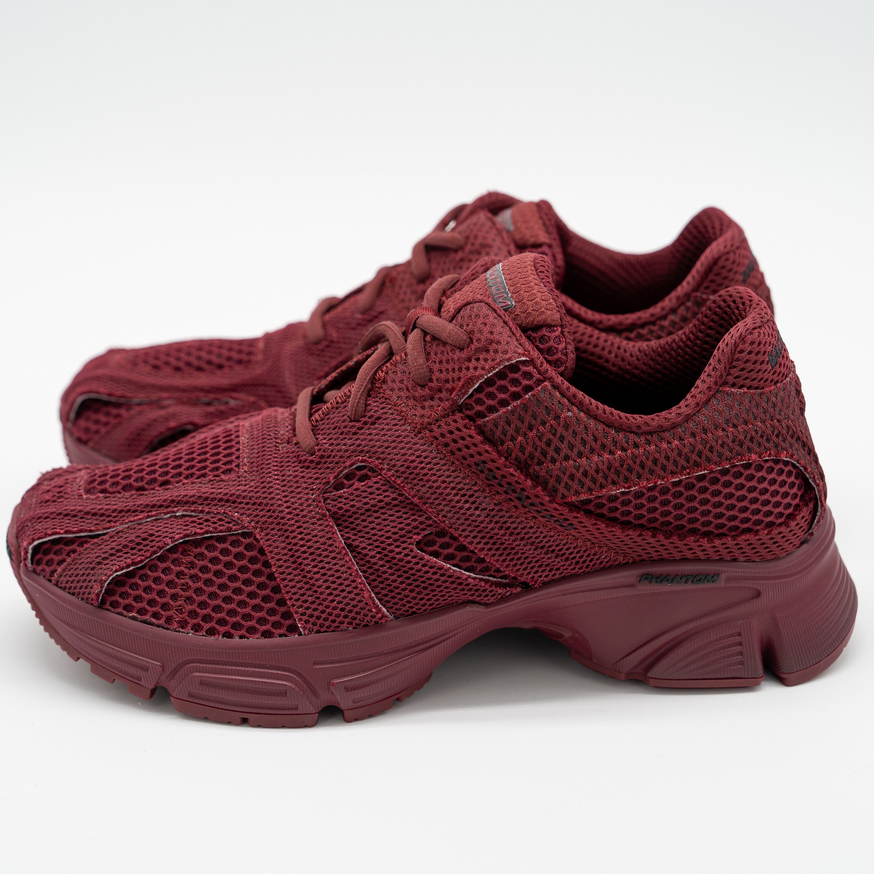 Balenciaga 39 EU / 9 US Balenciaga Phantom Sneakers Burgundy Mesh Size US 9 / IT 39 - 4 Thumbnail