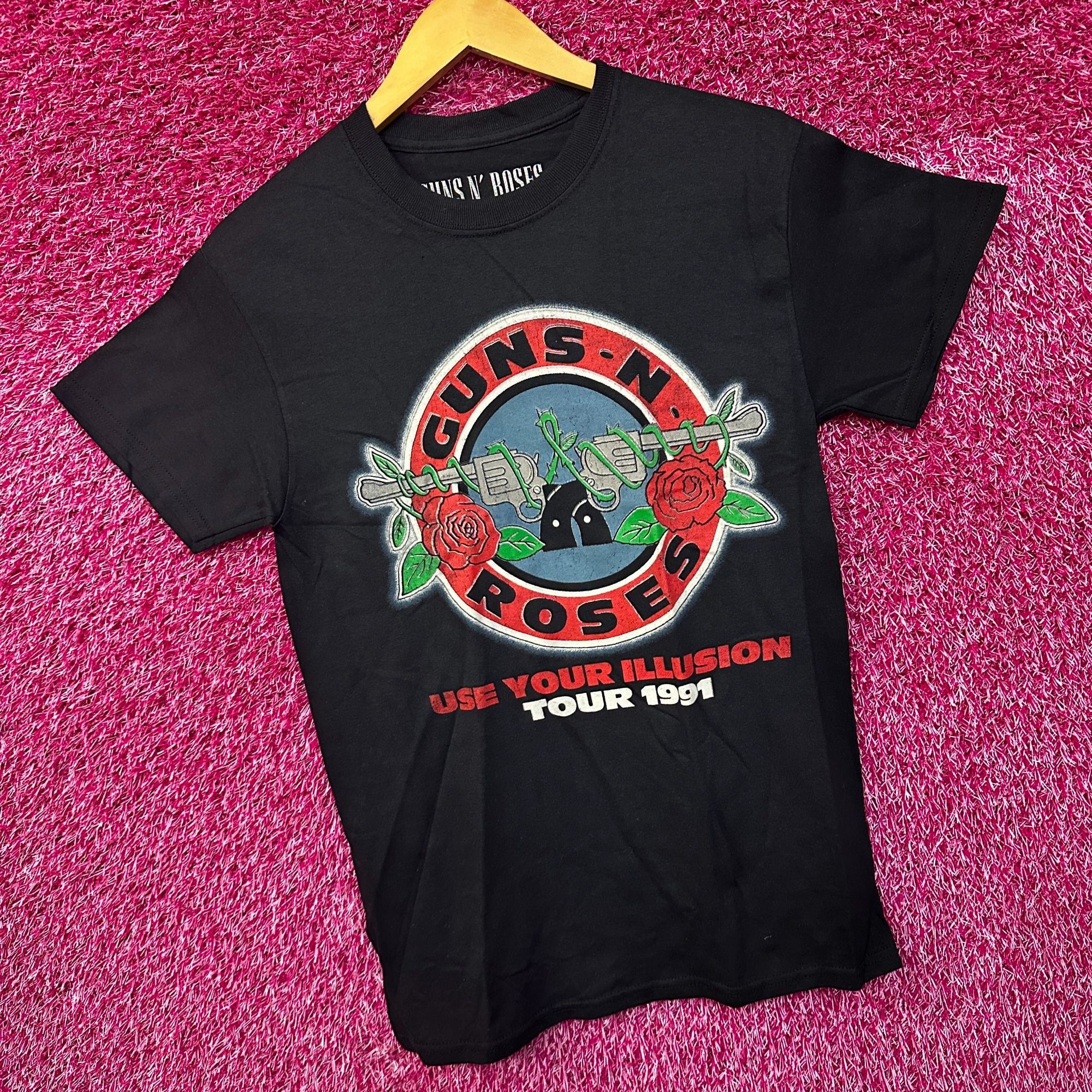 Band Tees Guns N’ Roses Use Your Illusion Tour 1991 Rock Band Tee S Size US S / EU 44-46 / 1 - 3 Thumbnail