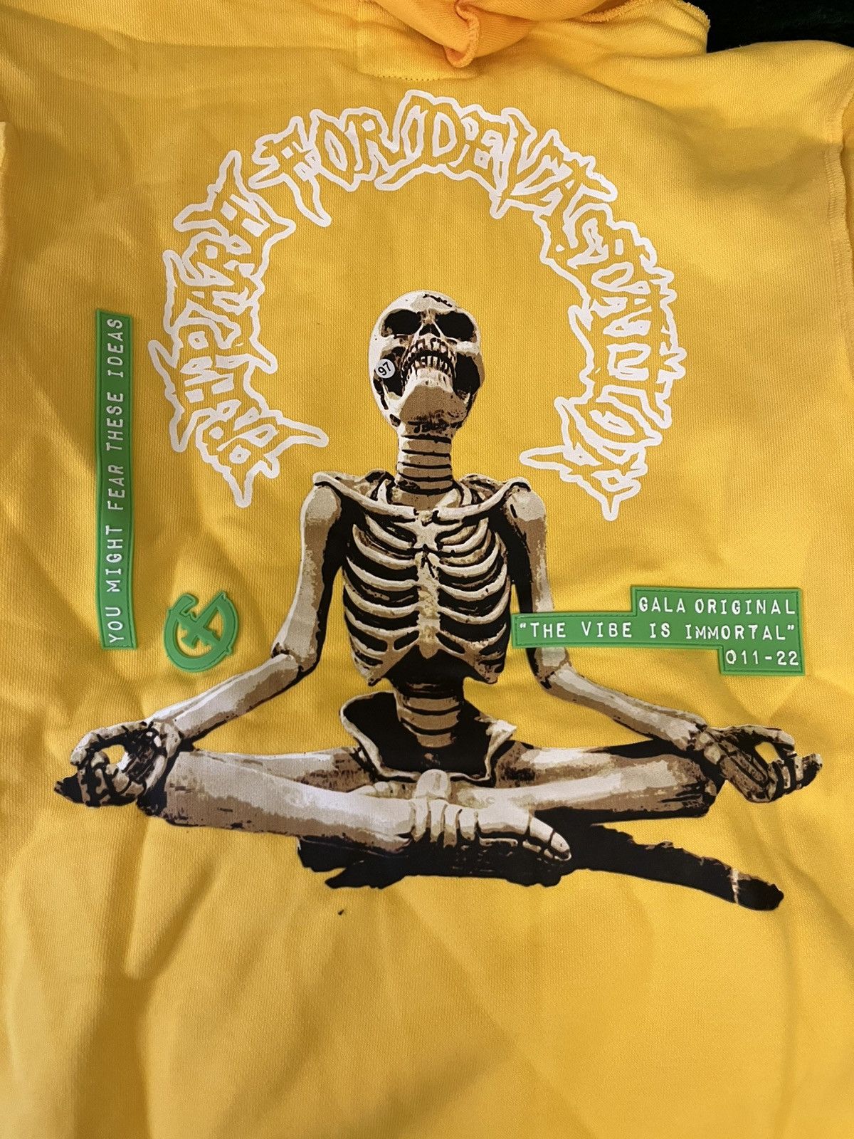 Other GALA Original “The Vibe Is Immortal” Hoodie – Size Medium Size US M / EU 48-50 / 2 - 6 Thumbnail