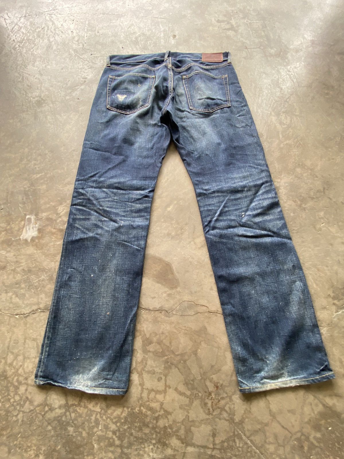 Japanese Brand Baggy Jeans Japanese Back Number Size US 36 / EU 52 - 8 Thumbnail