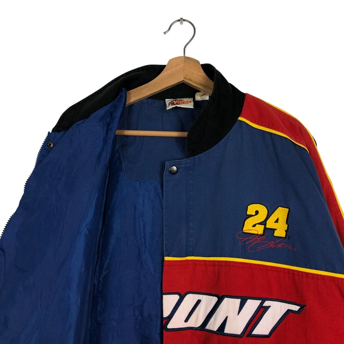 DuPont 🔥90’s Vintage Bomber Jacket Dupont Hendrick Motorsports Size US XL / EU 56 / 4 - 9 Thumbnail