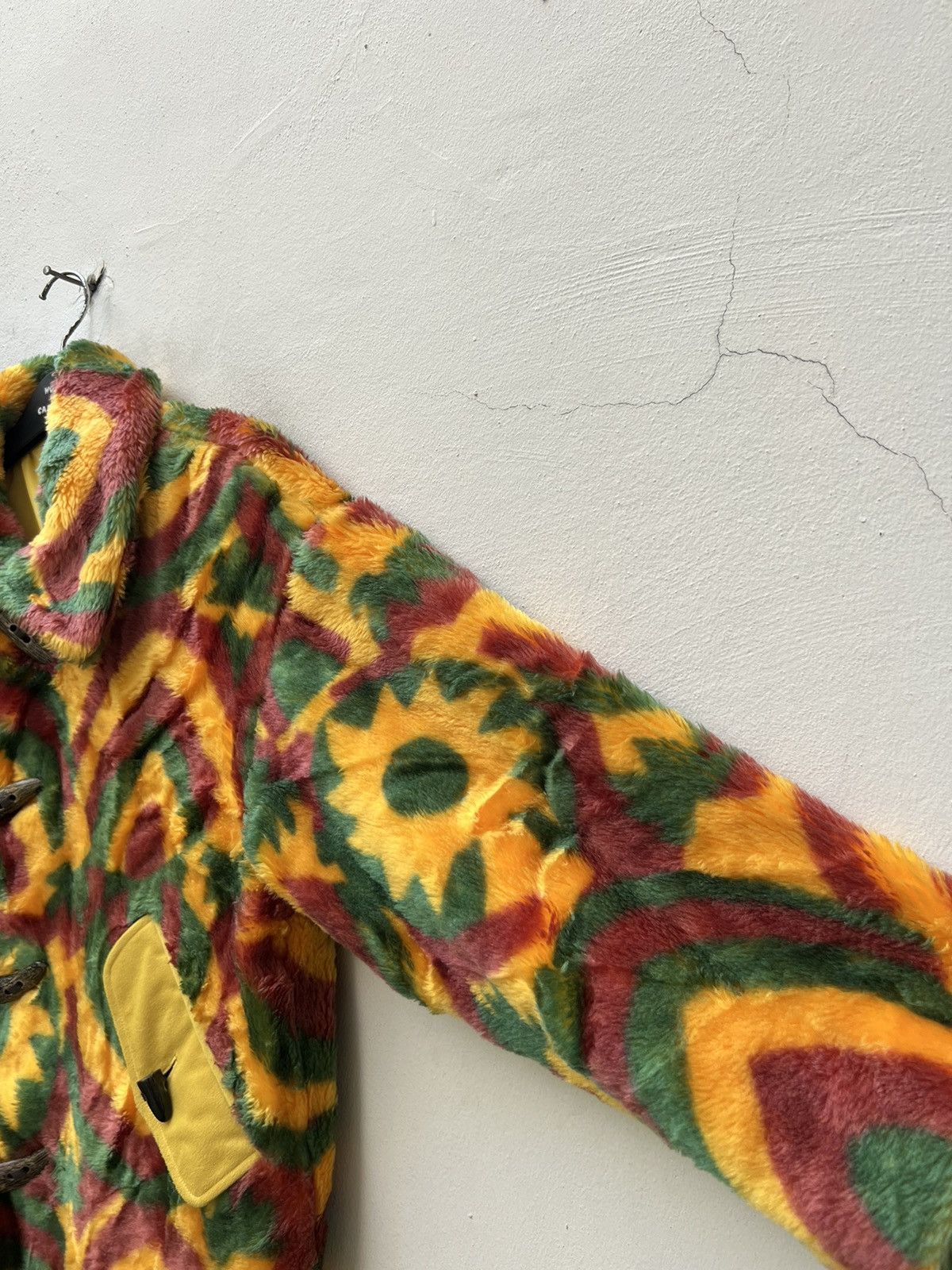 Enrico Coveri Vintage Enrico Coveri Sport Psychedelic Fleece Coat Jacket Size US M / EU 48-50 / 2 - 8 Thumbnail
