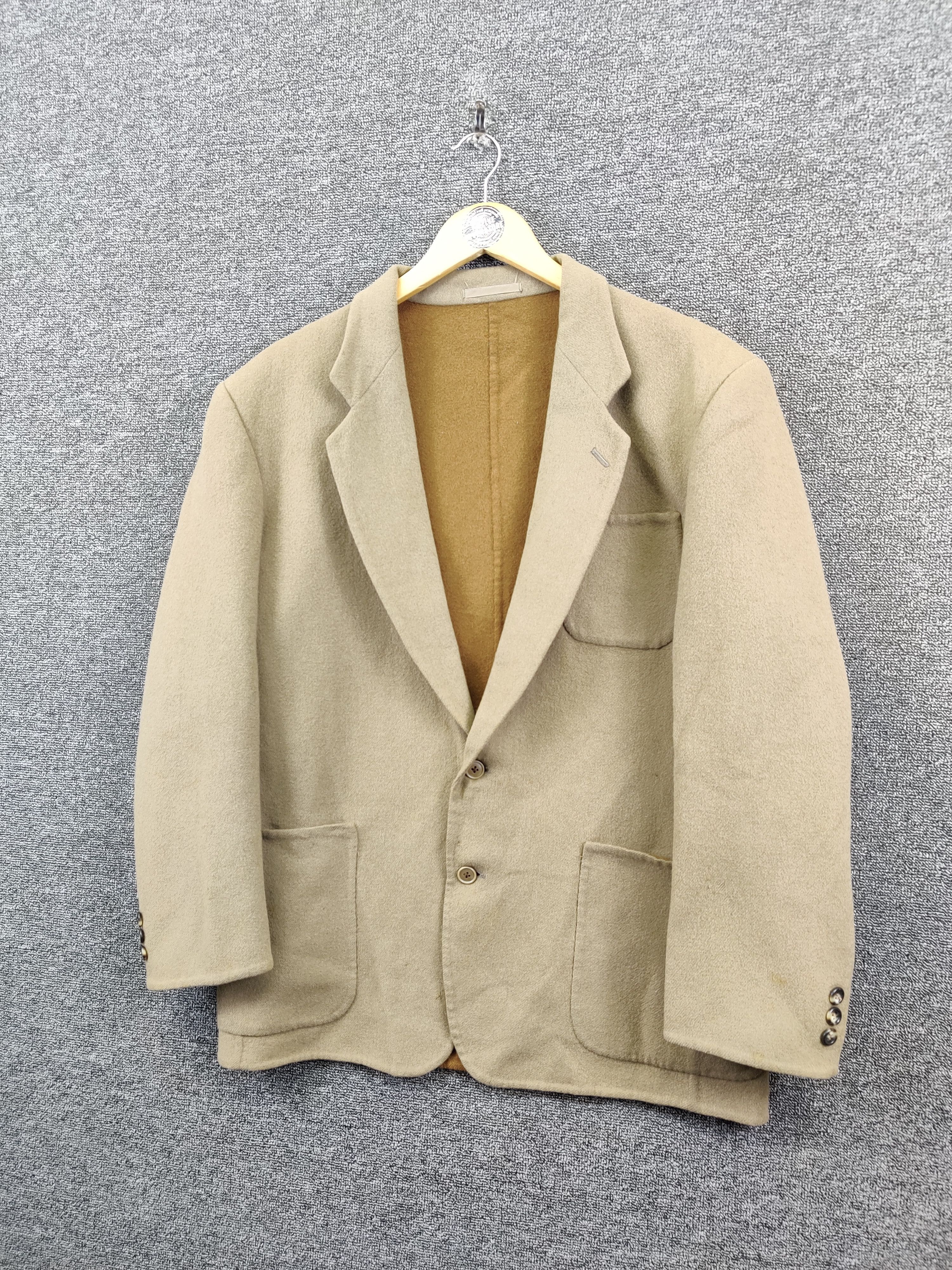 Yves Saint Laurent Vintage Yves Saint Laurent Wool Blazer Coat Size US L / EU 52-54 / 3 - 2 Thumbnail