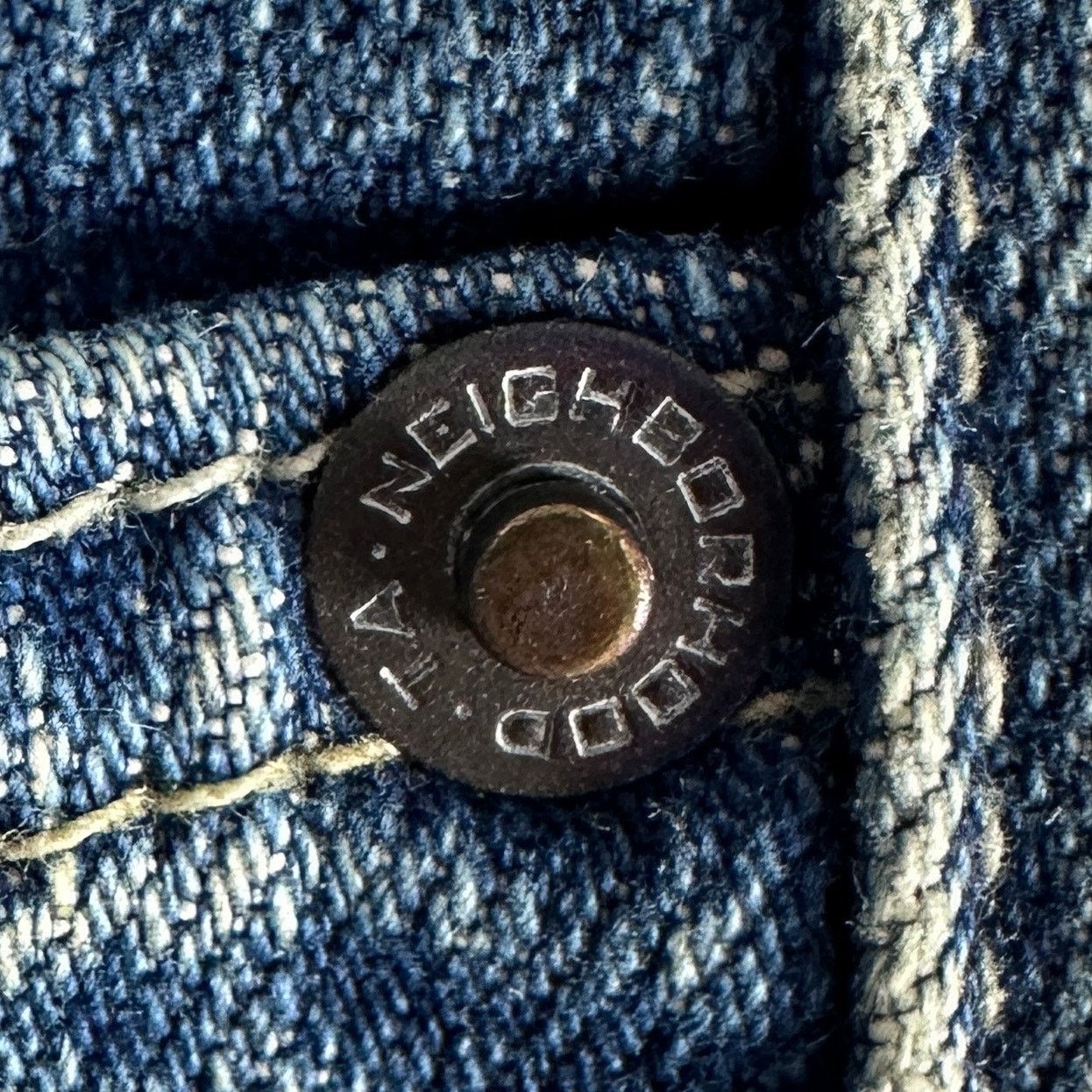 Neighborhood Distressed Slim Blue Japanese Denim Size US 30 / EU 46 - 4 Thumbnail
