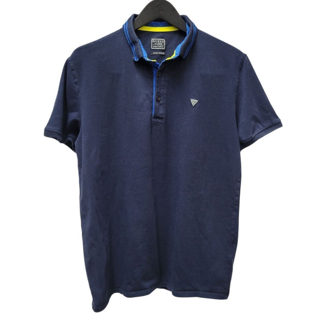 Guess GUESS Men's Extra Slim Fit Polo Shirt Size Large Excellent Size US L / EU 52-54 / 3 - 1 Thumbnail