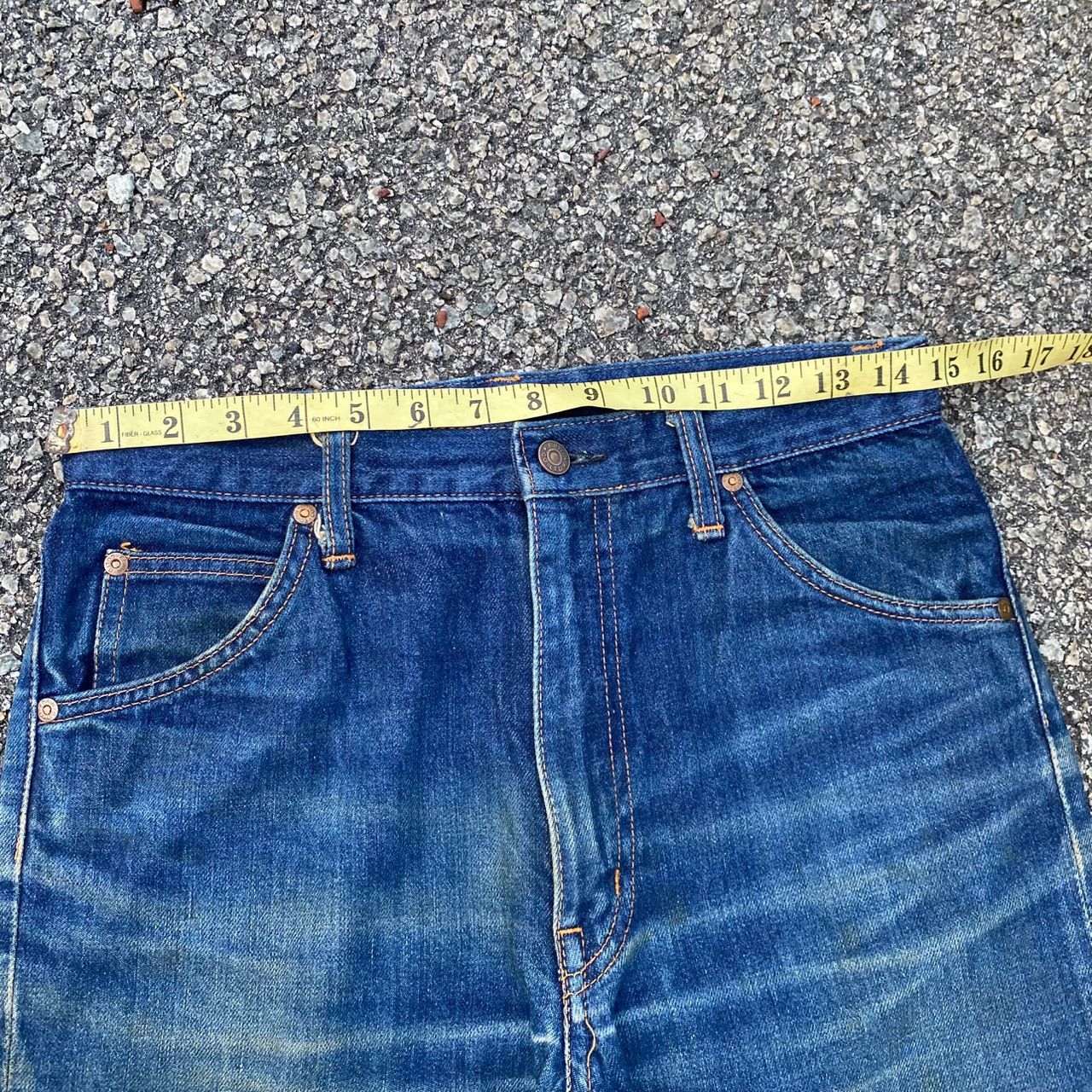 Japanese Brand Vintage 80s Edwin Western Denim Jeans Size US 30 / EU 46 - 6 Thumbnail