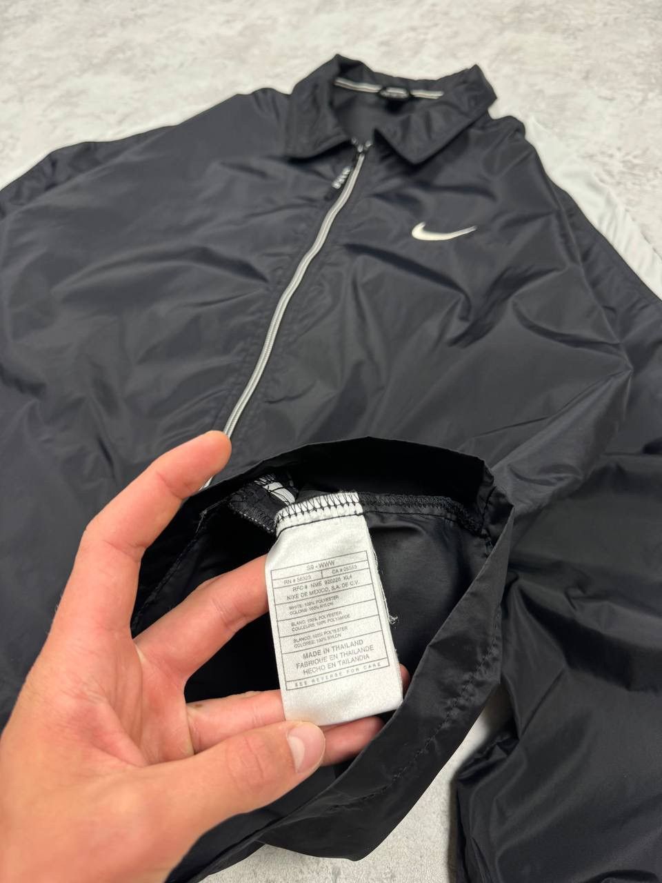 Nike Vintage Nike Y2K Nylon Drill Track Jacket Size US M / EU 48-50 / 2 - 12 Thumbnail