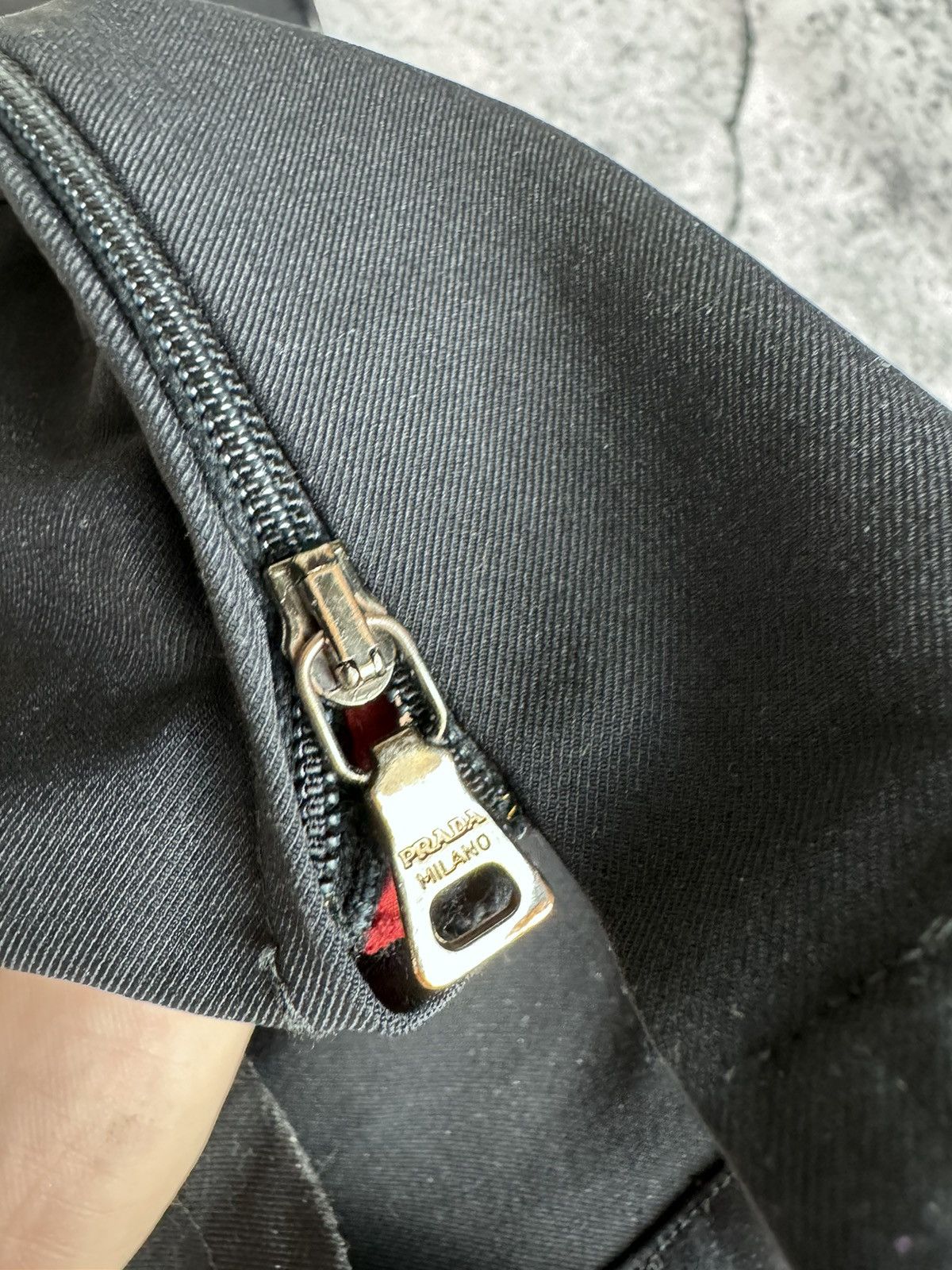 Prada Prada Red Tab Nylon Casual Pants (50) Size US 34 / EU 50 - 3 Thumbnail